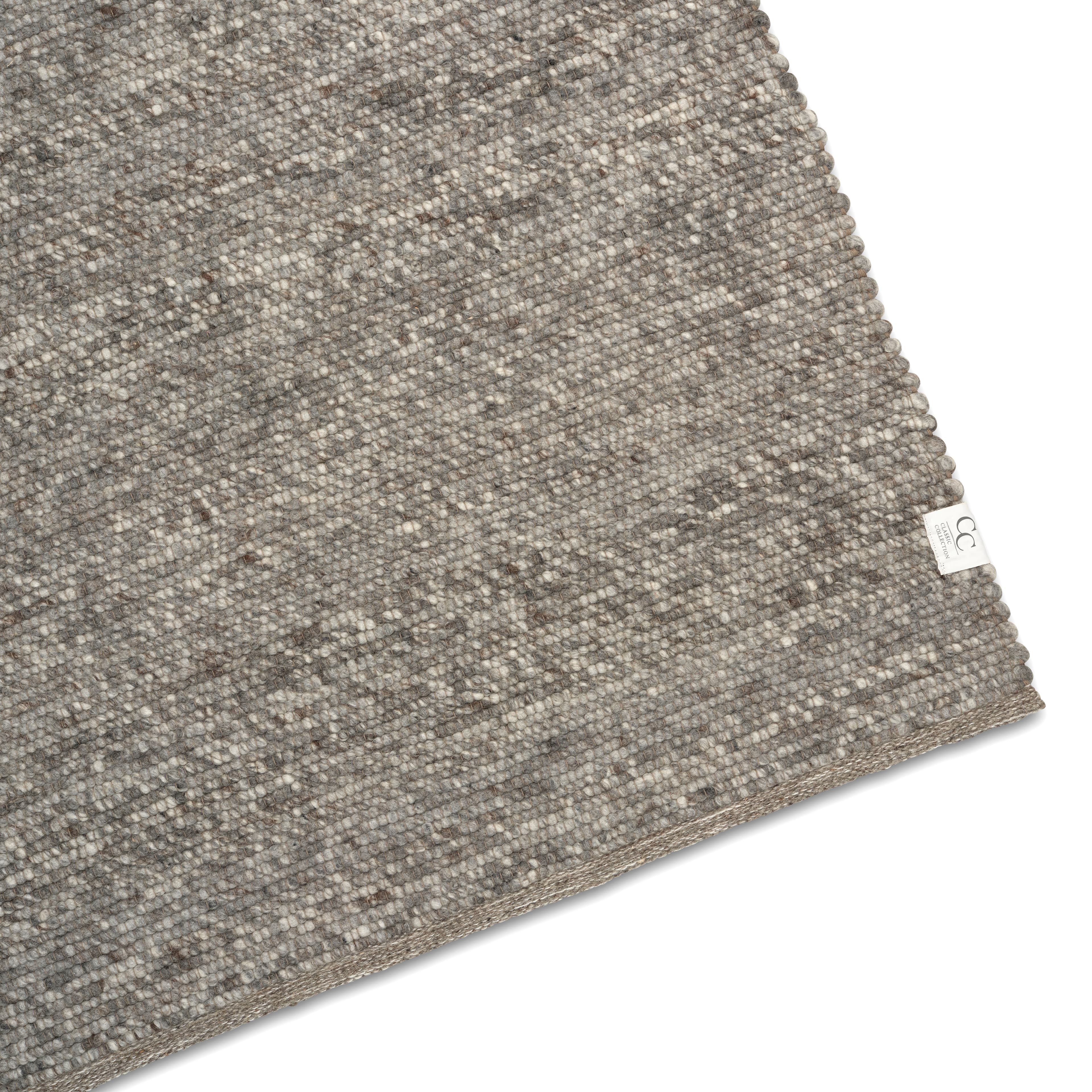 Merino Läufer Grau 80x150
