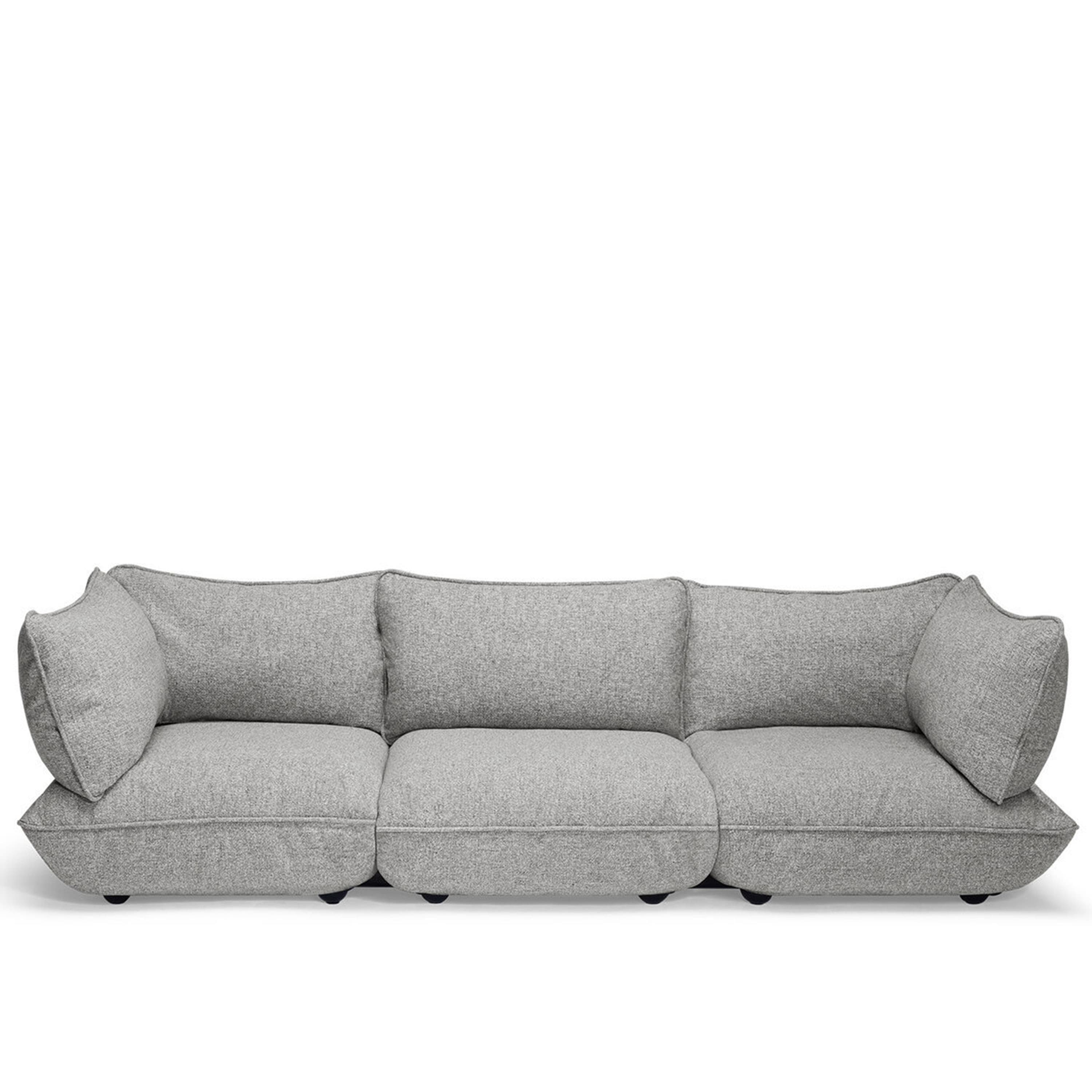 Sumo Mingle 3-Sitzer Sofa Grid Stone