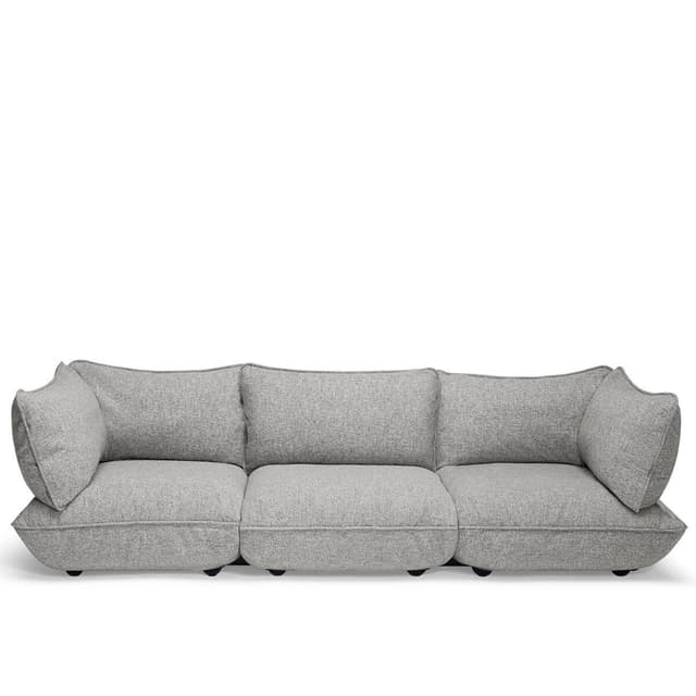 Sumo Mingle 3-Sitzer Sofa Grid Stone