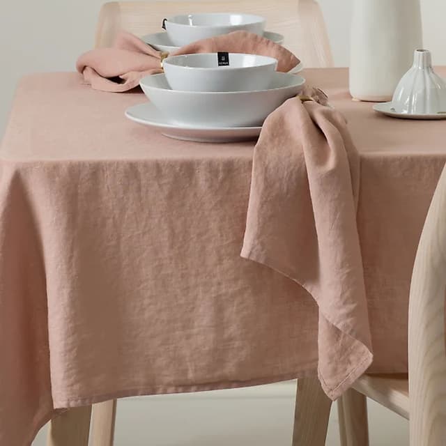 Sunshine Leinen-Serviette Nude 4er-Pack
