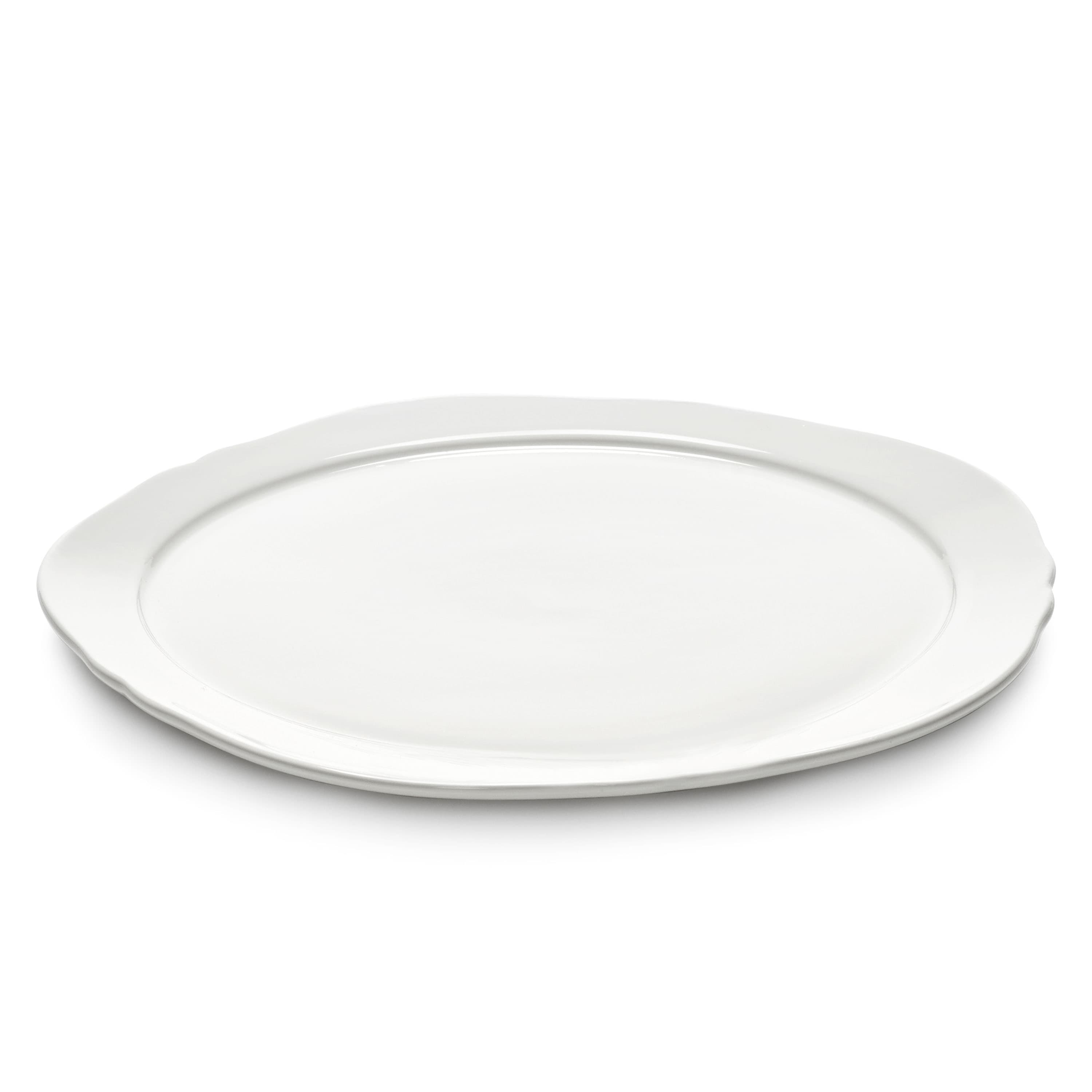 Silhouette Plate White Ø27 4-pack