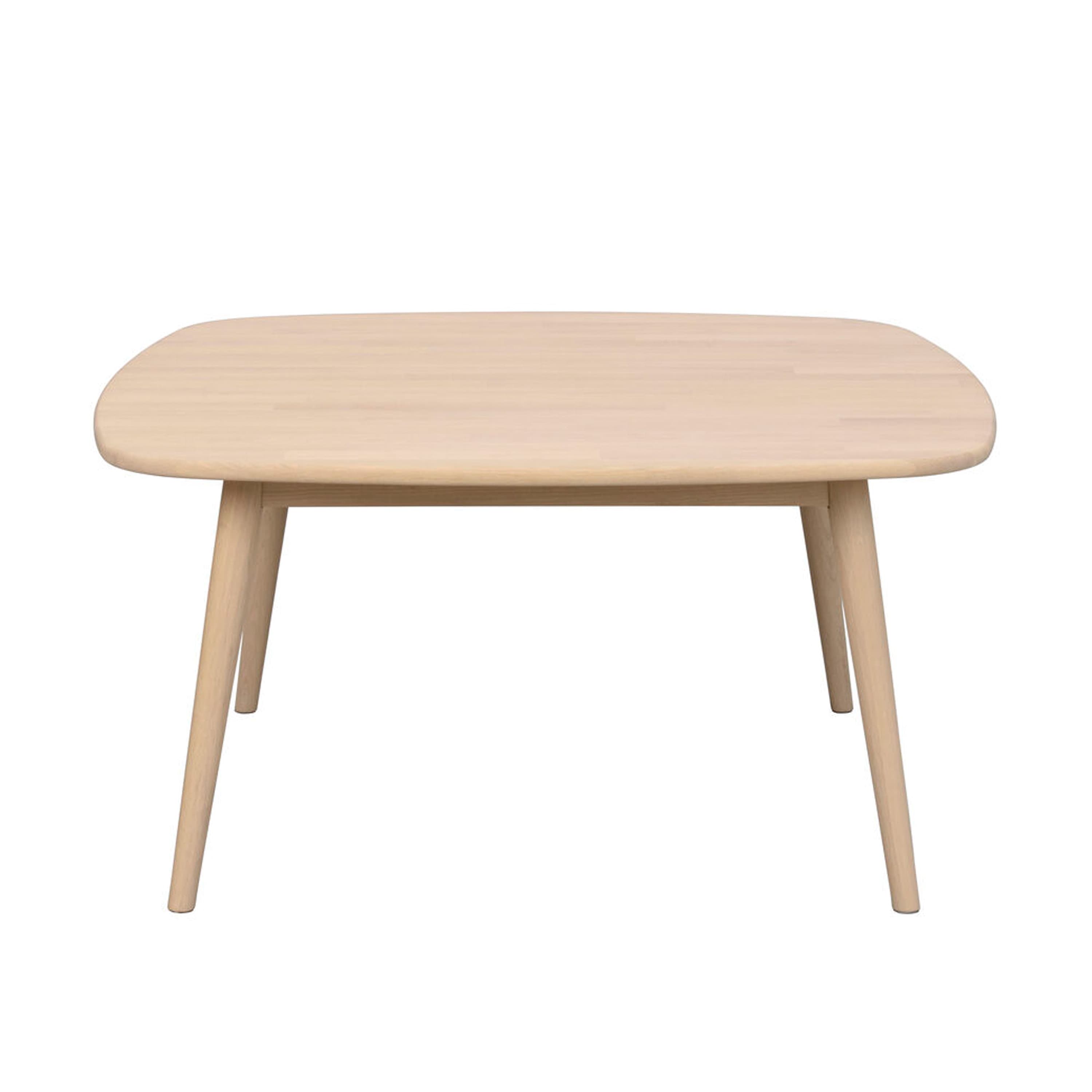 Tompkins Couchtisch Weißpigmentiert 90x90cm
