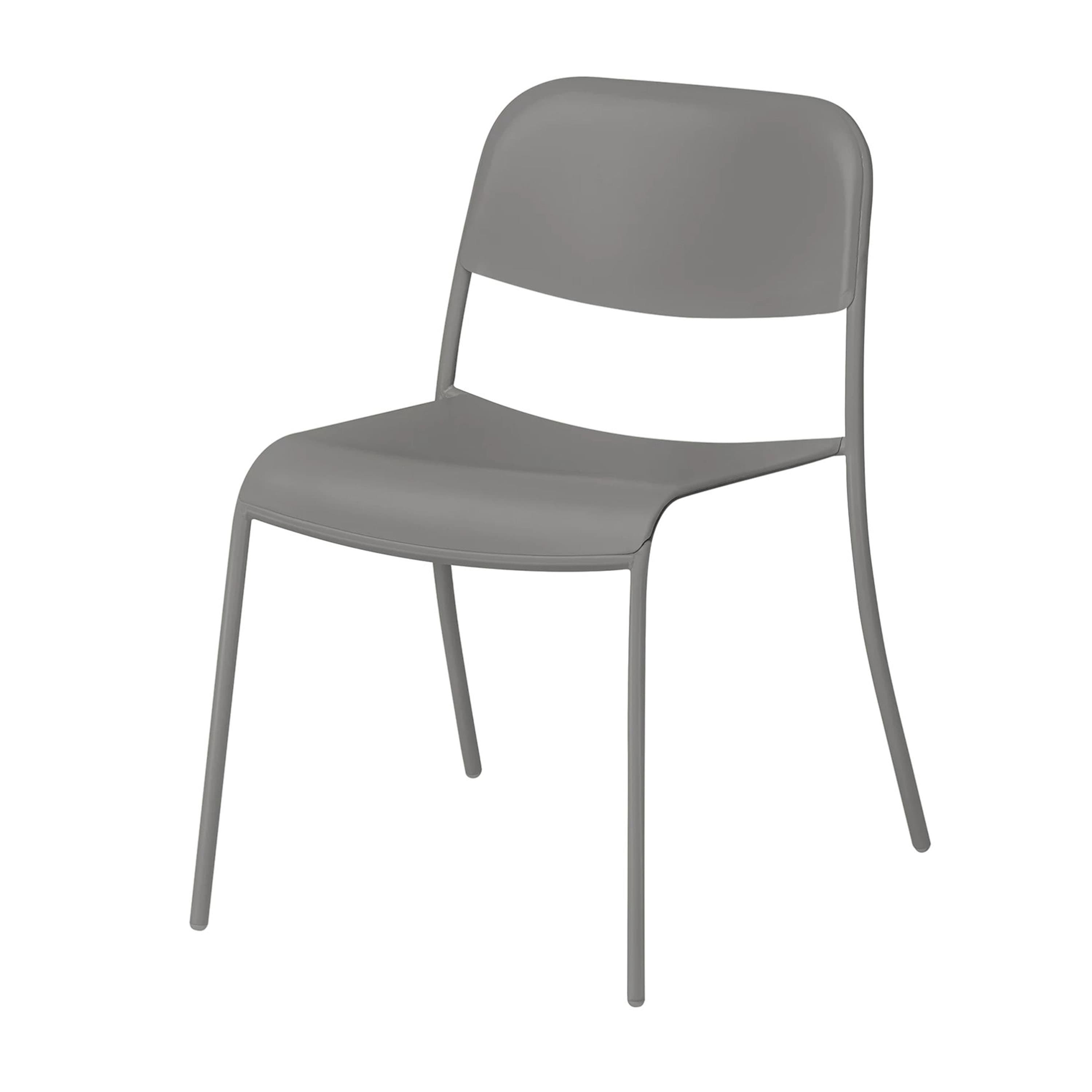 Yua Outdoor Dining Chair Granite Gray