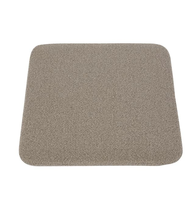 Curva Sitzaufleger Taupe Bouclé 33x27