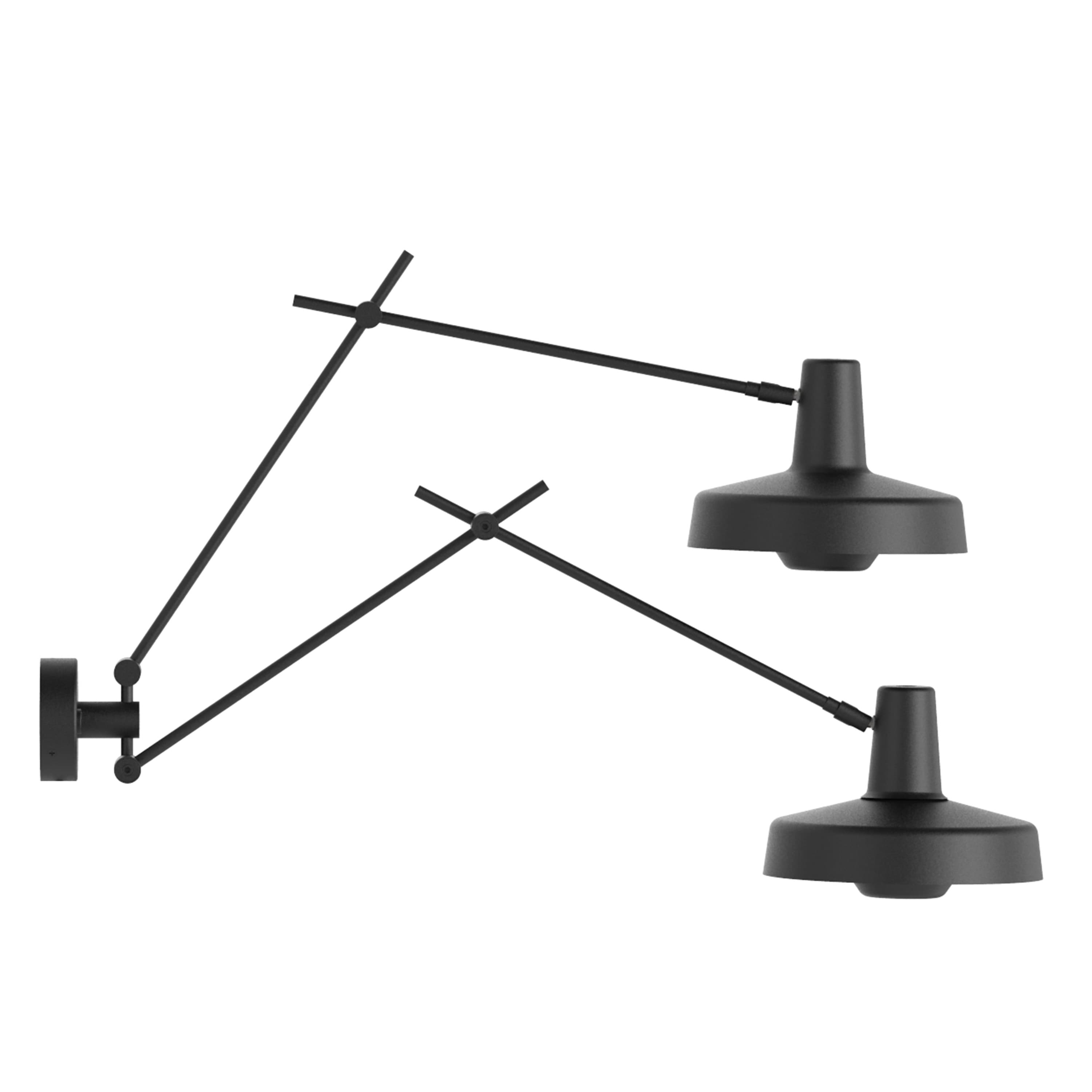 Arigato Wall Lamp Double Black