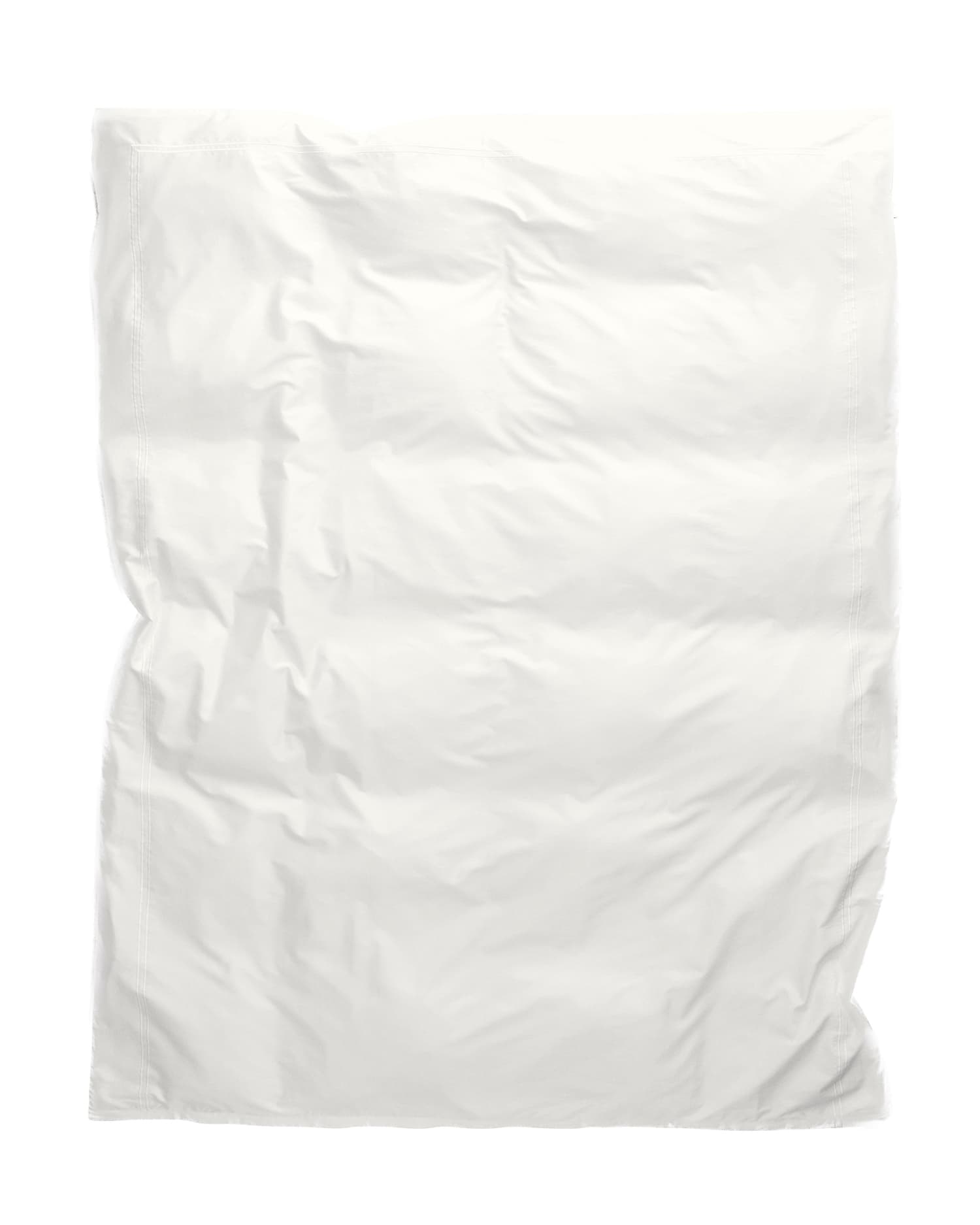 Sateen Stitch Påslakan White Enkel