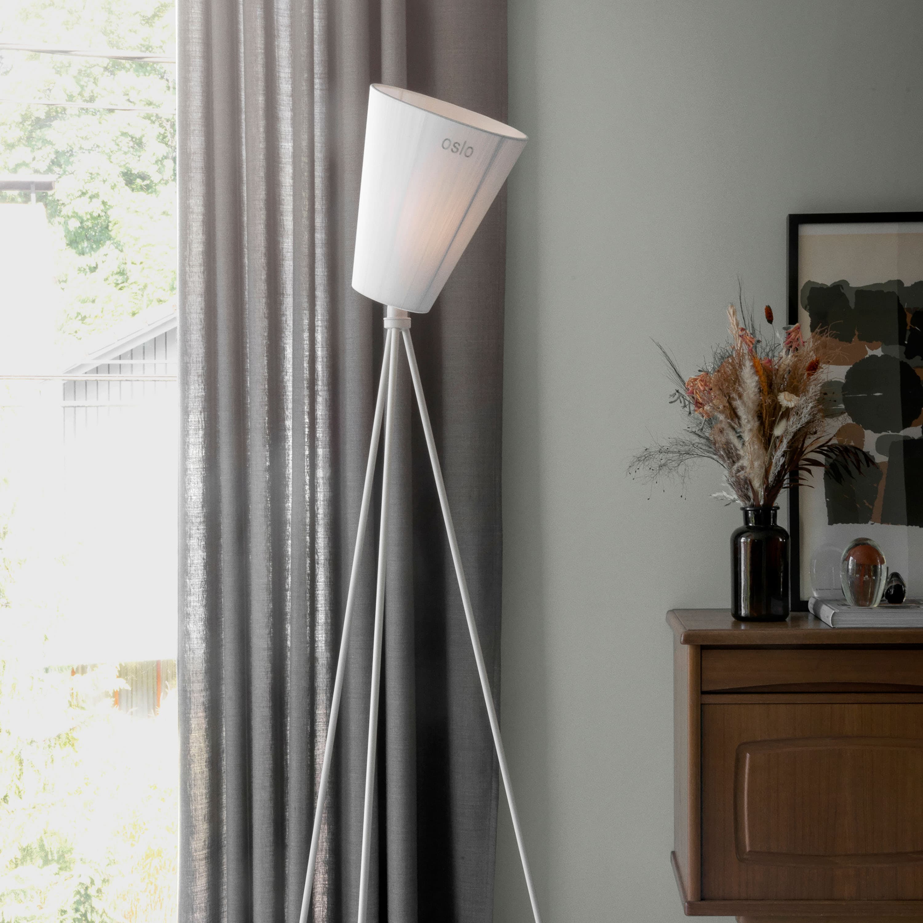 Floor Lamp Shade White