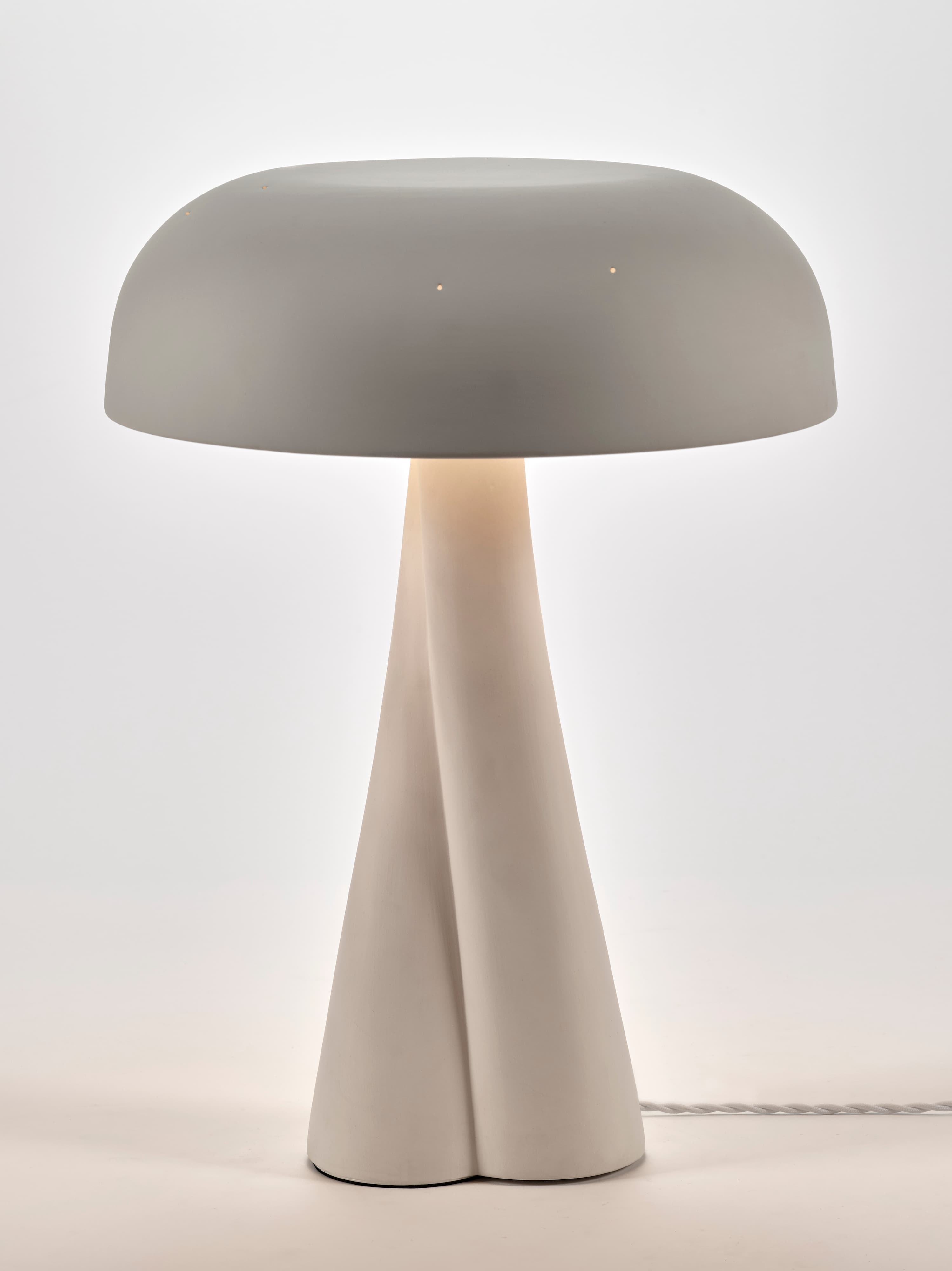 Paulina Tischlampe Beige 05