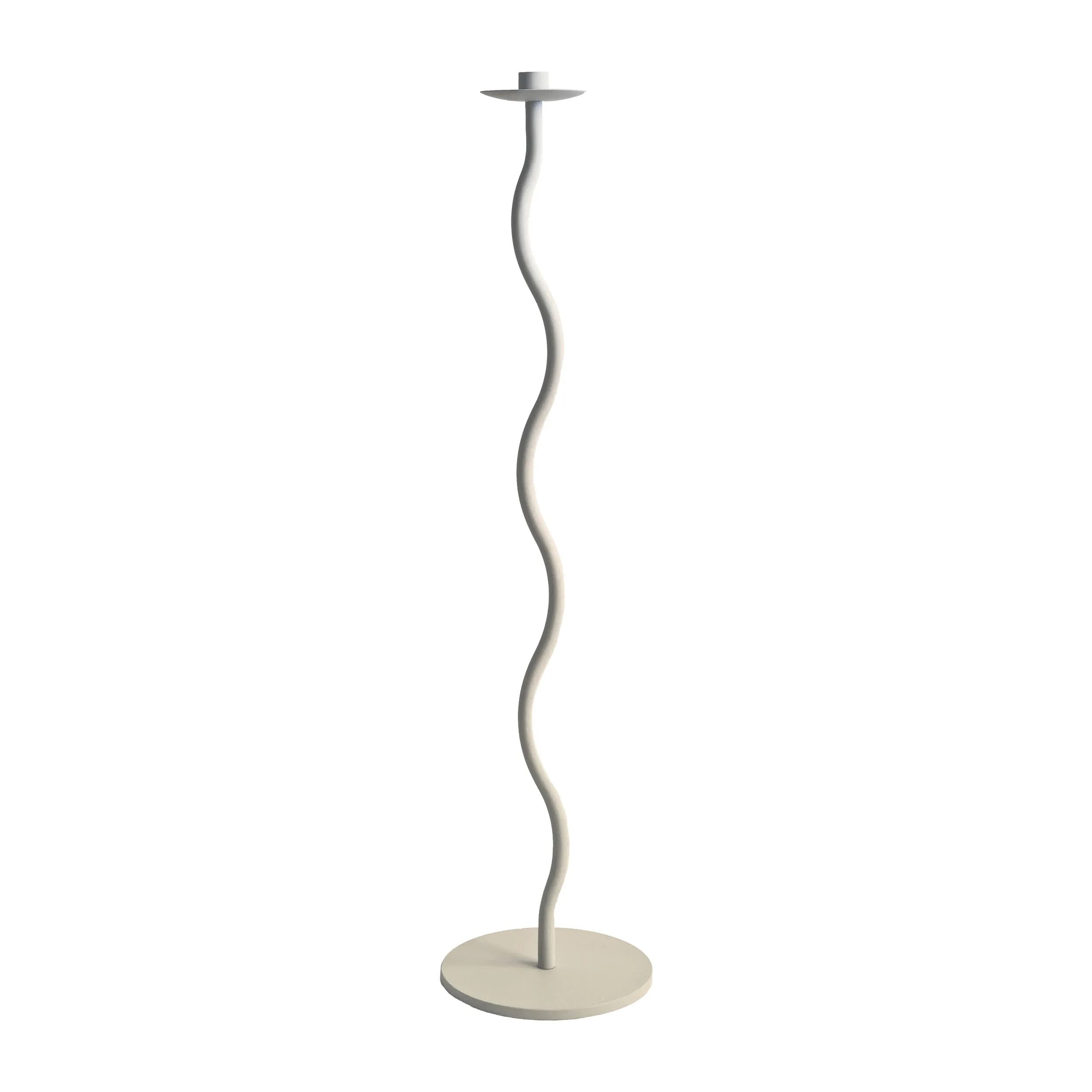 Curved Boden Kerzenständer Sand 85cm