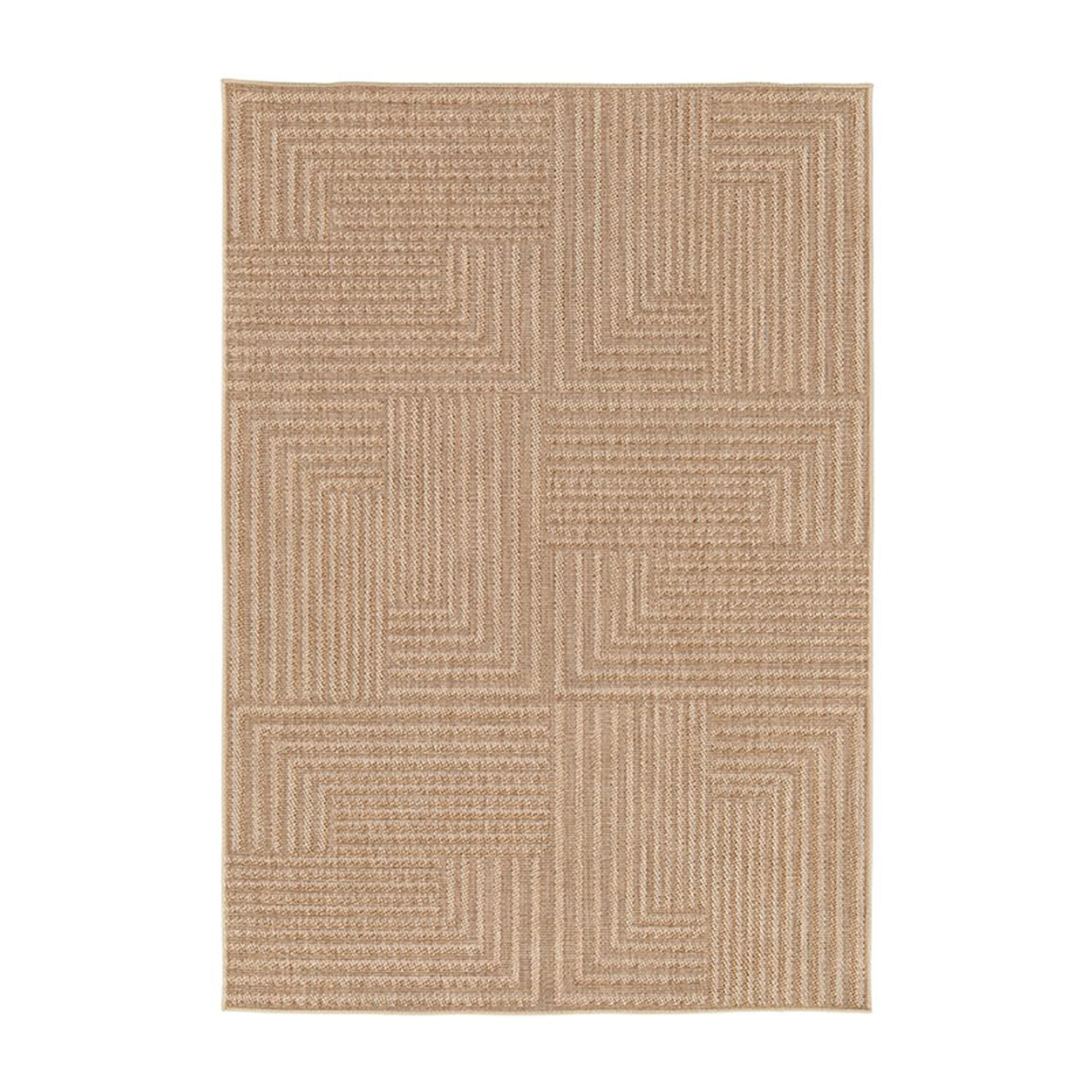 Belle Outdoor Rug Beige Brown 240x340