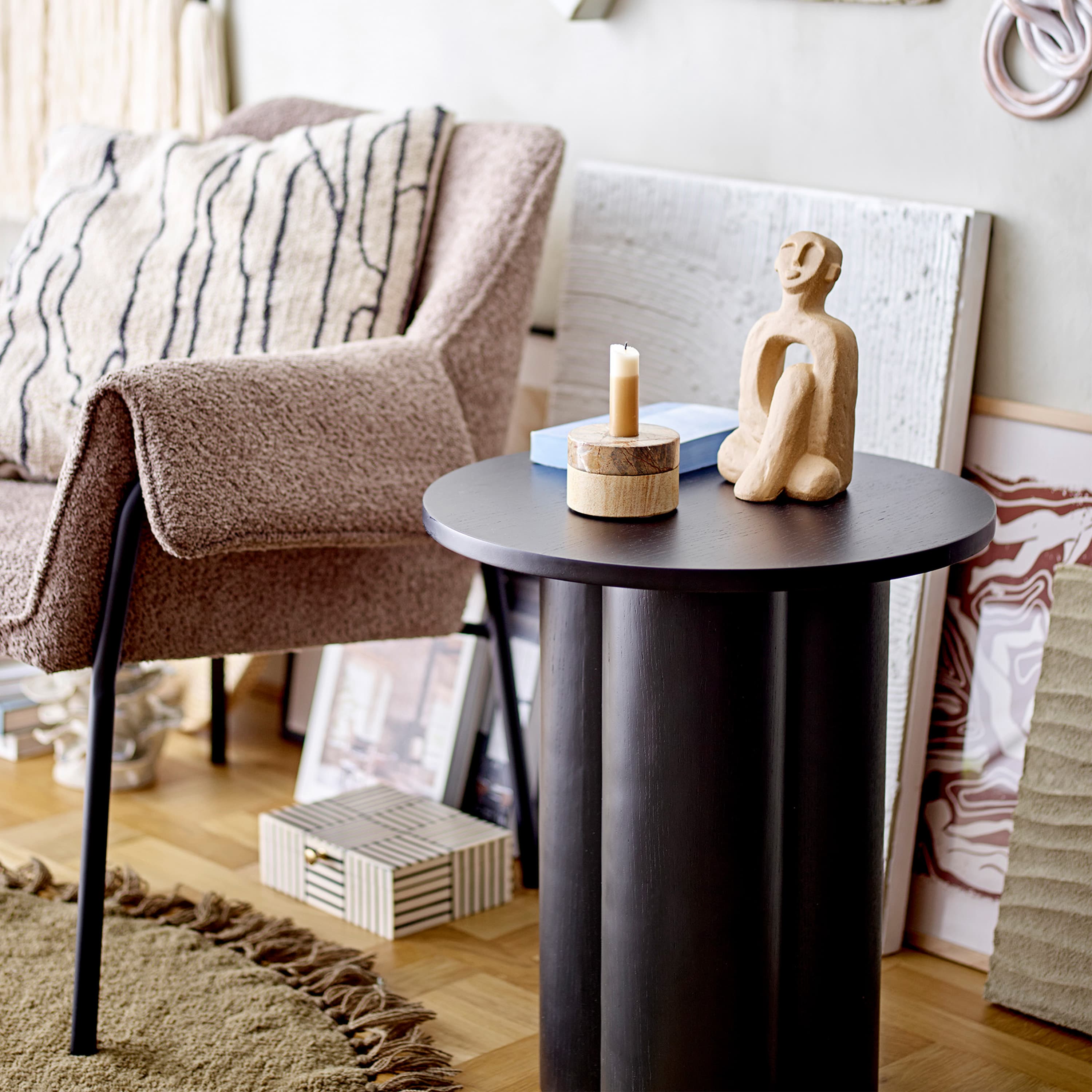 Aio Couchtisch Schwarz 45cm