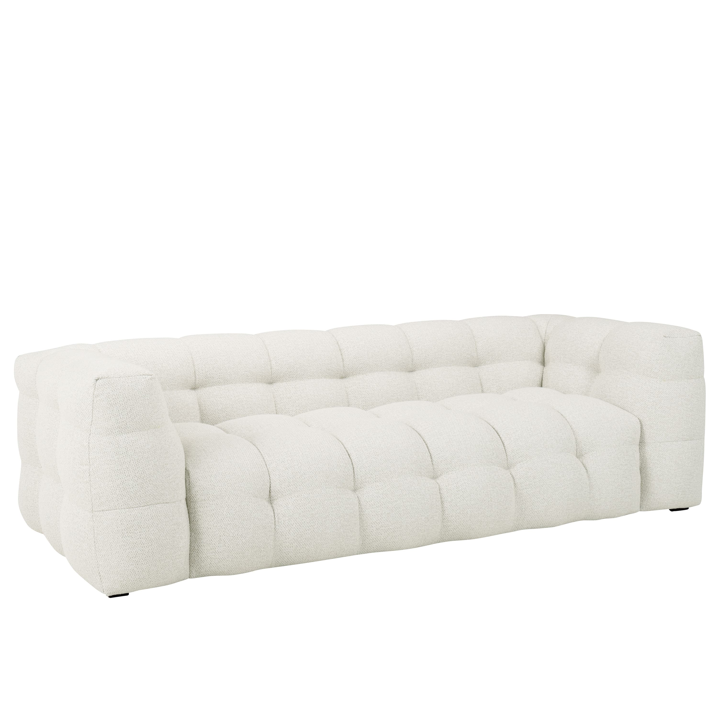 Billie 3-Sitzer Sofa Ivory Bouclé