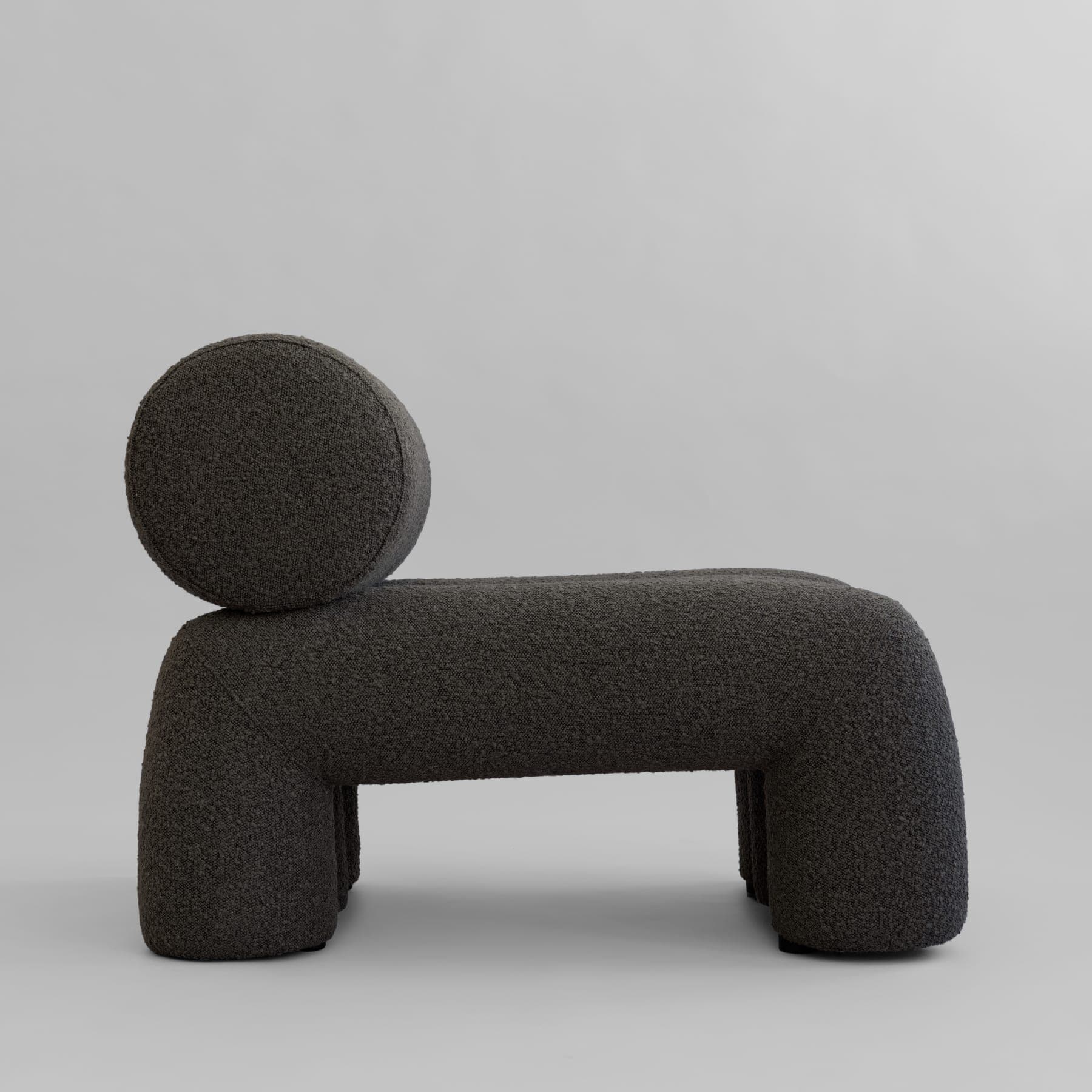 Foku Lounge Chair Deep Taupe