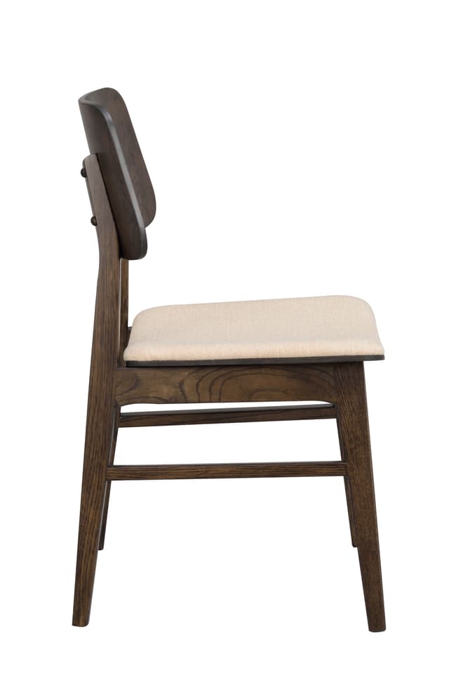 Nagano Esszimmerstuhl Braun/Beige