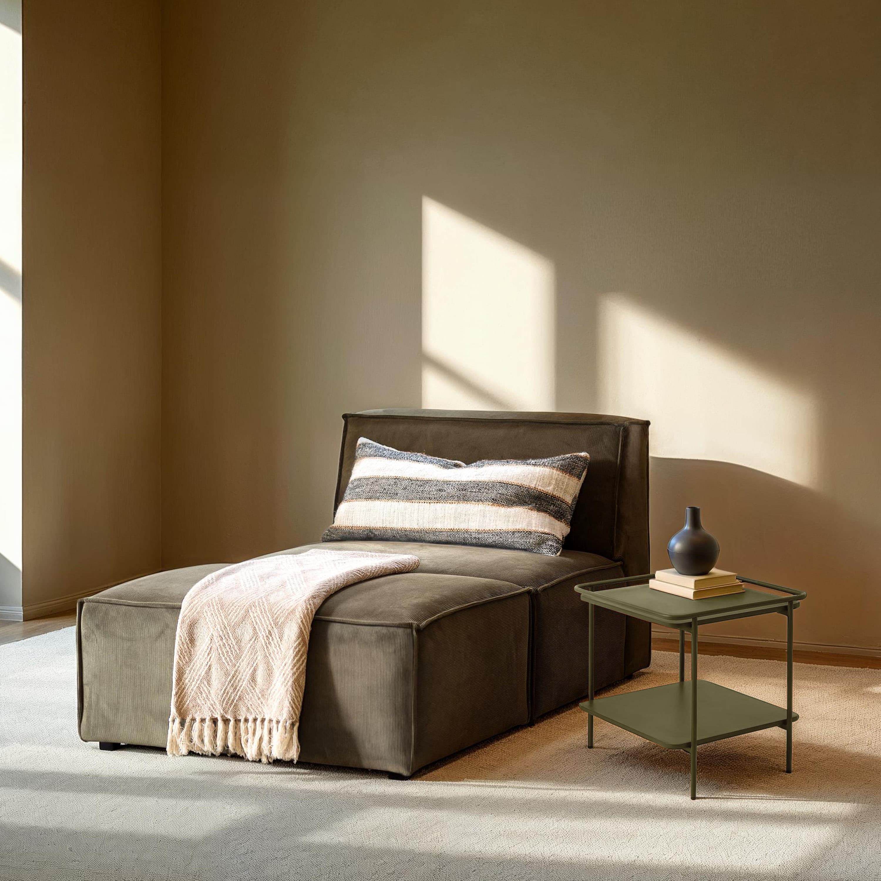 Filippa Side Table Olive Green 45x45