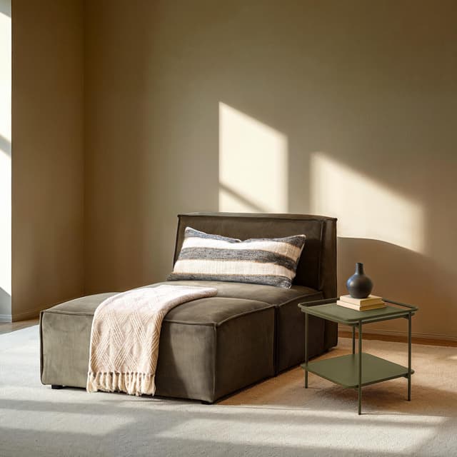 Filippa Side Table Olive Green 45x45