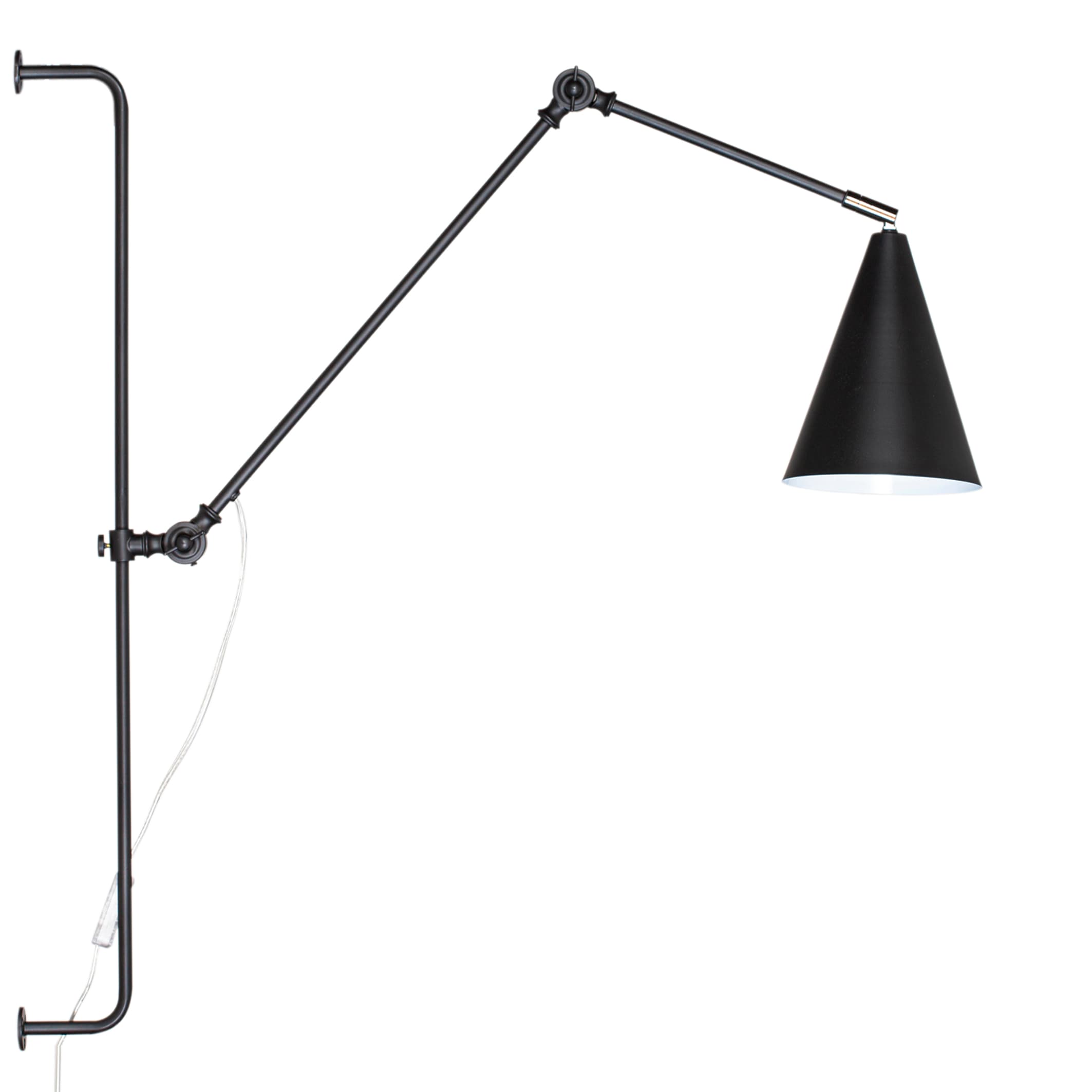 Yukon Wall Lamp Matte Black 78cm