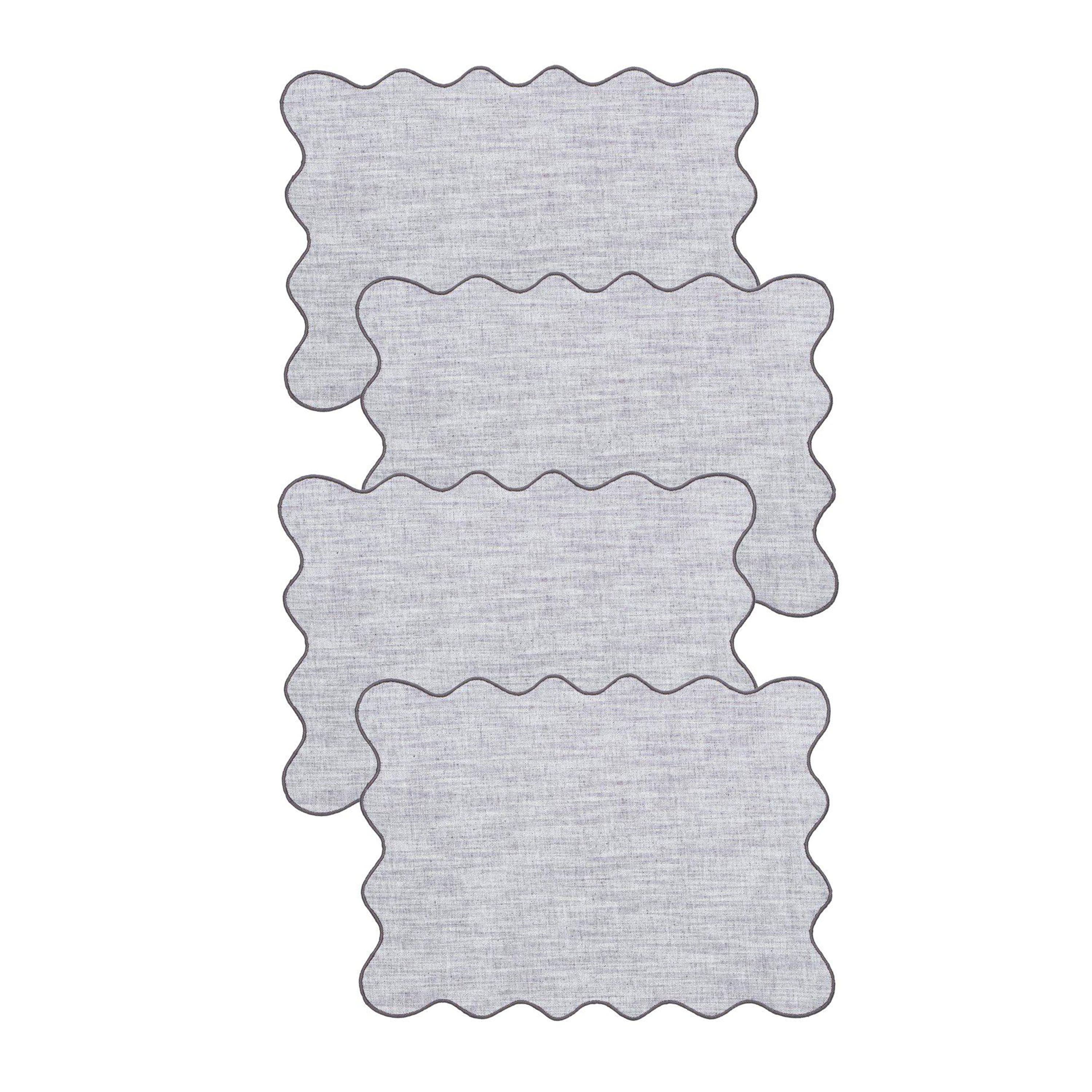 Sabina Platzset Asphalt 35x45 4er-Set