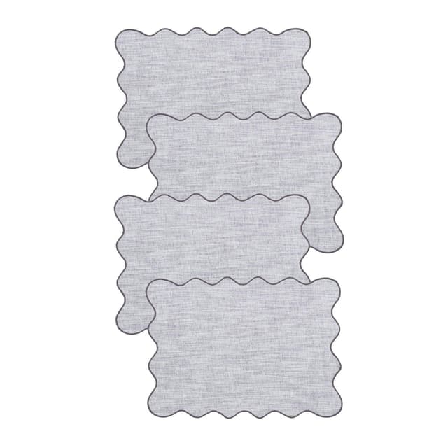 Sabina Platzset Asphalt 35x45 4er-Set