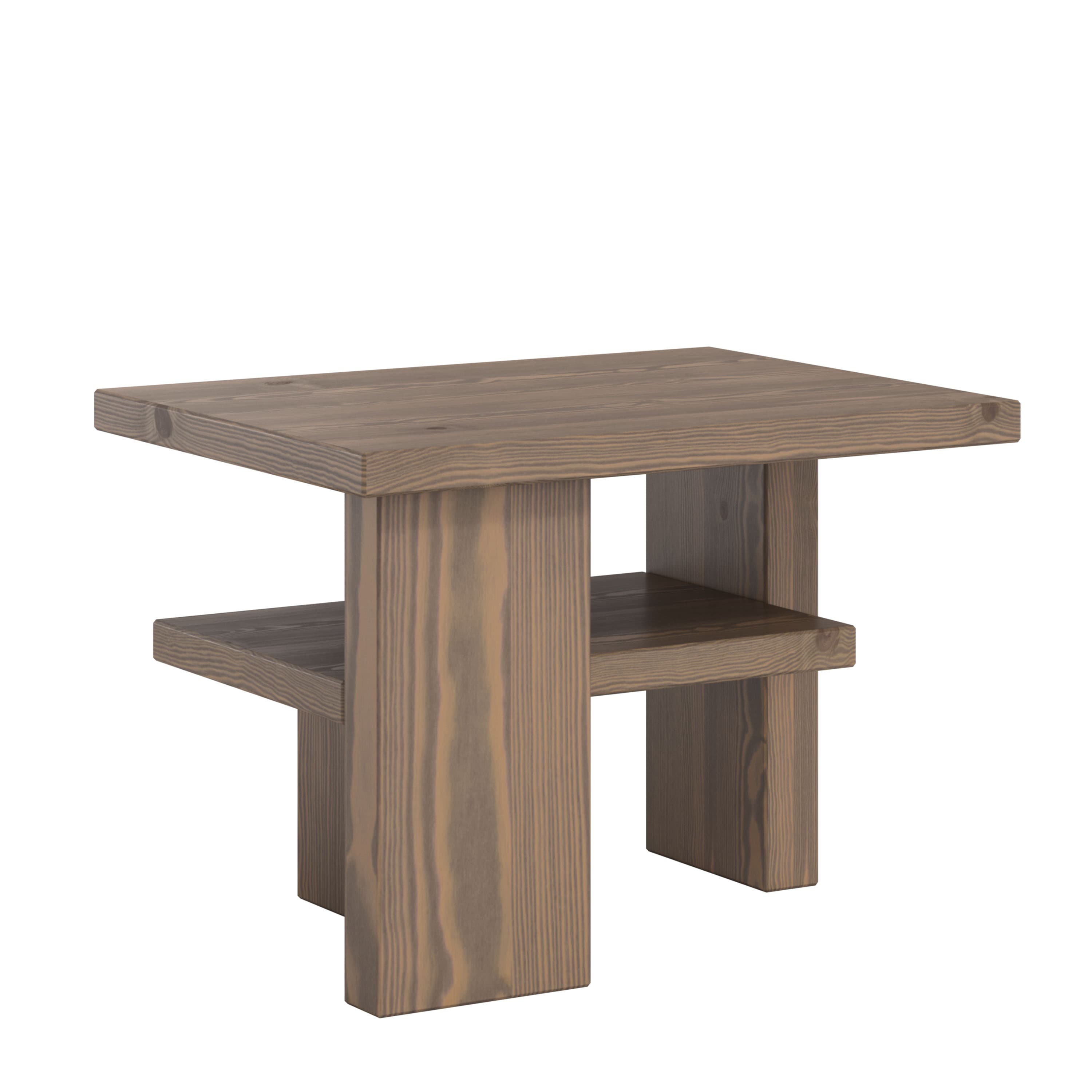 Japan Side Table Carob Brown
