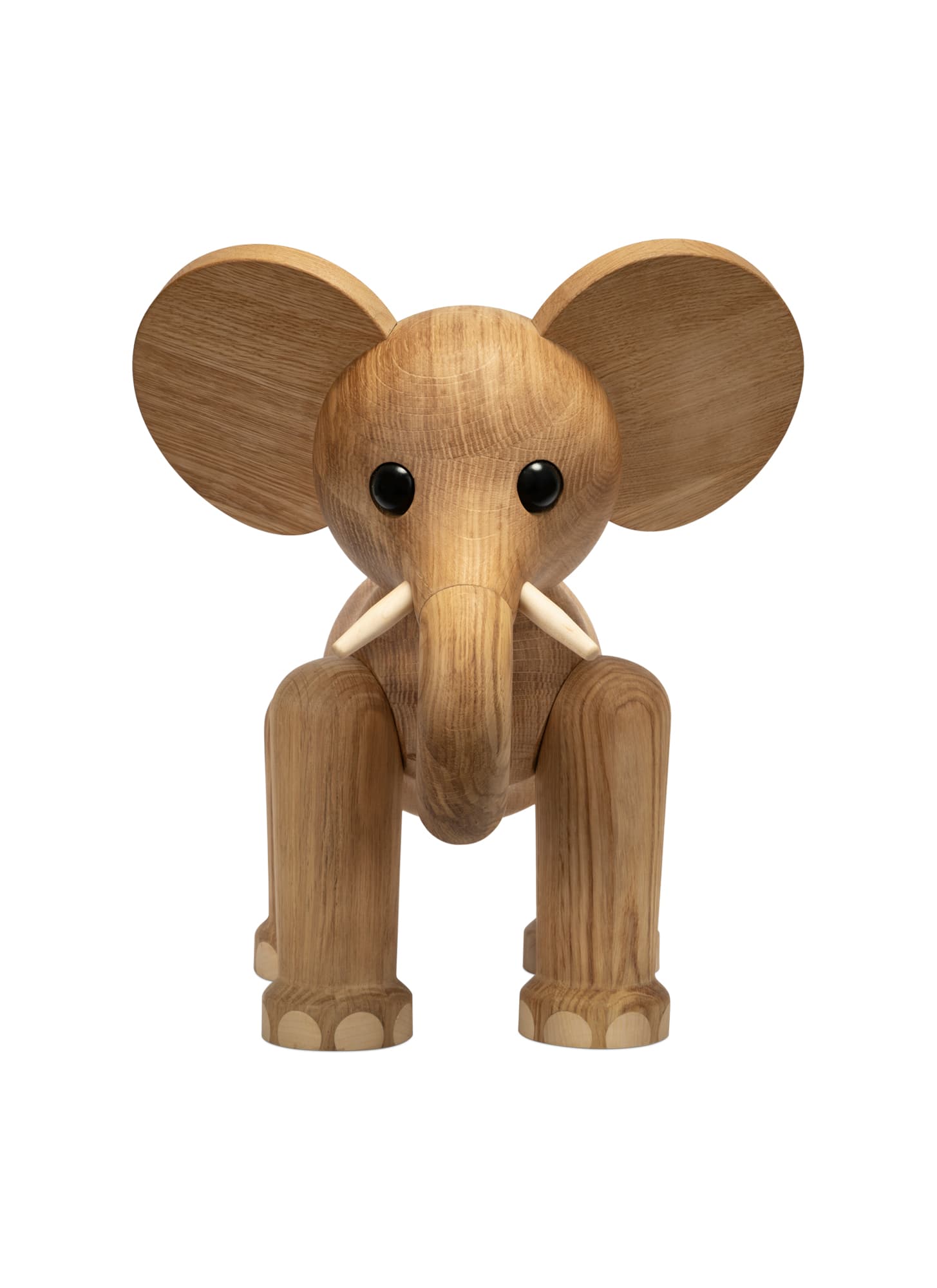 Tembo Elephant Dekoration Eiche 41cm