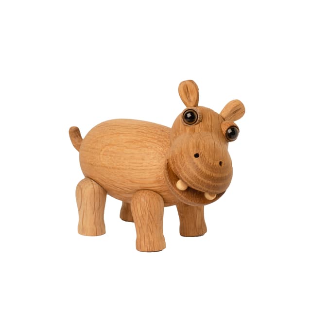 Flora Hippo Dekoration 11cm