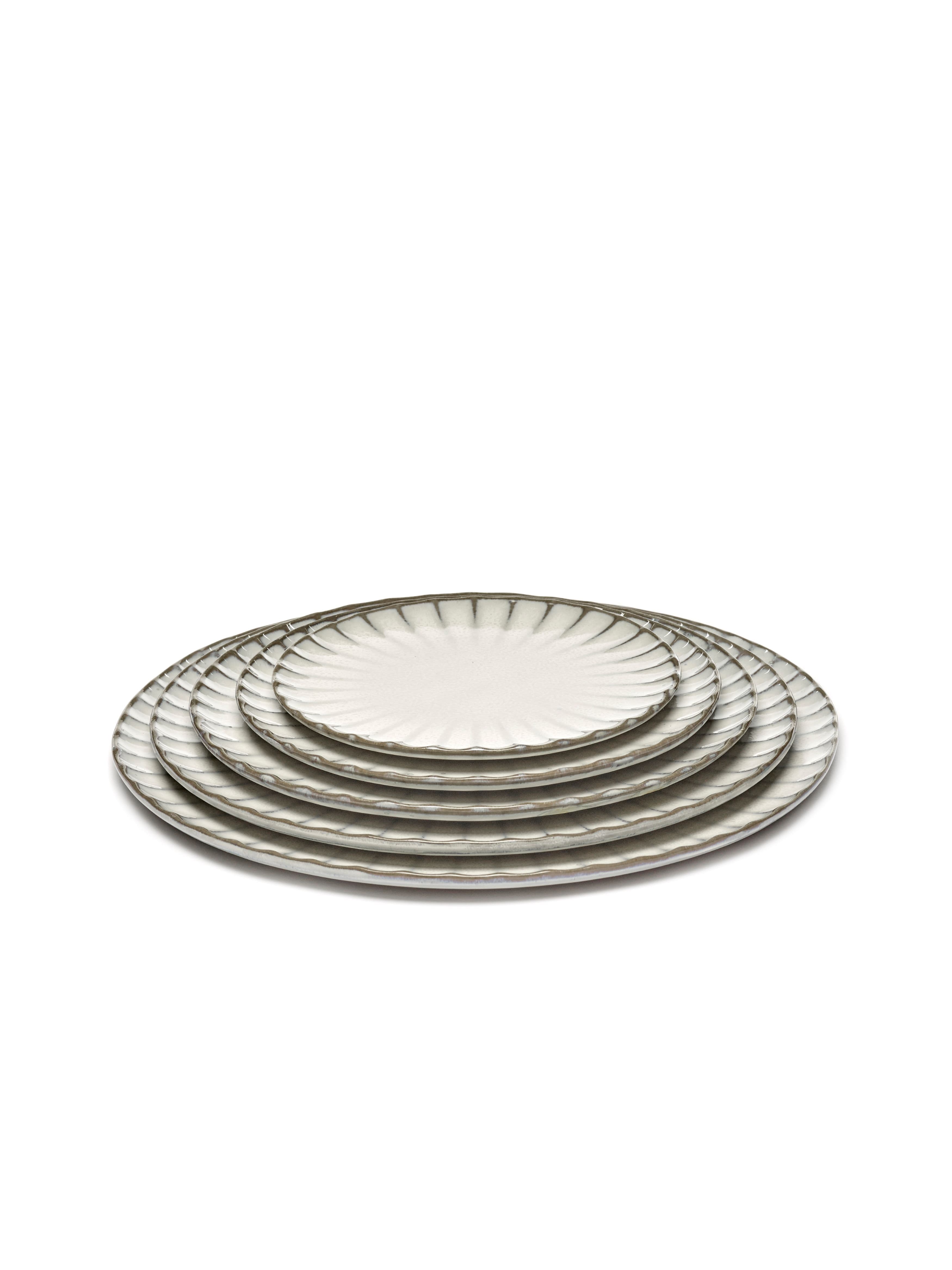 Inku Platter White 15cm 4-pack