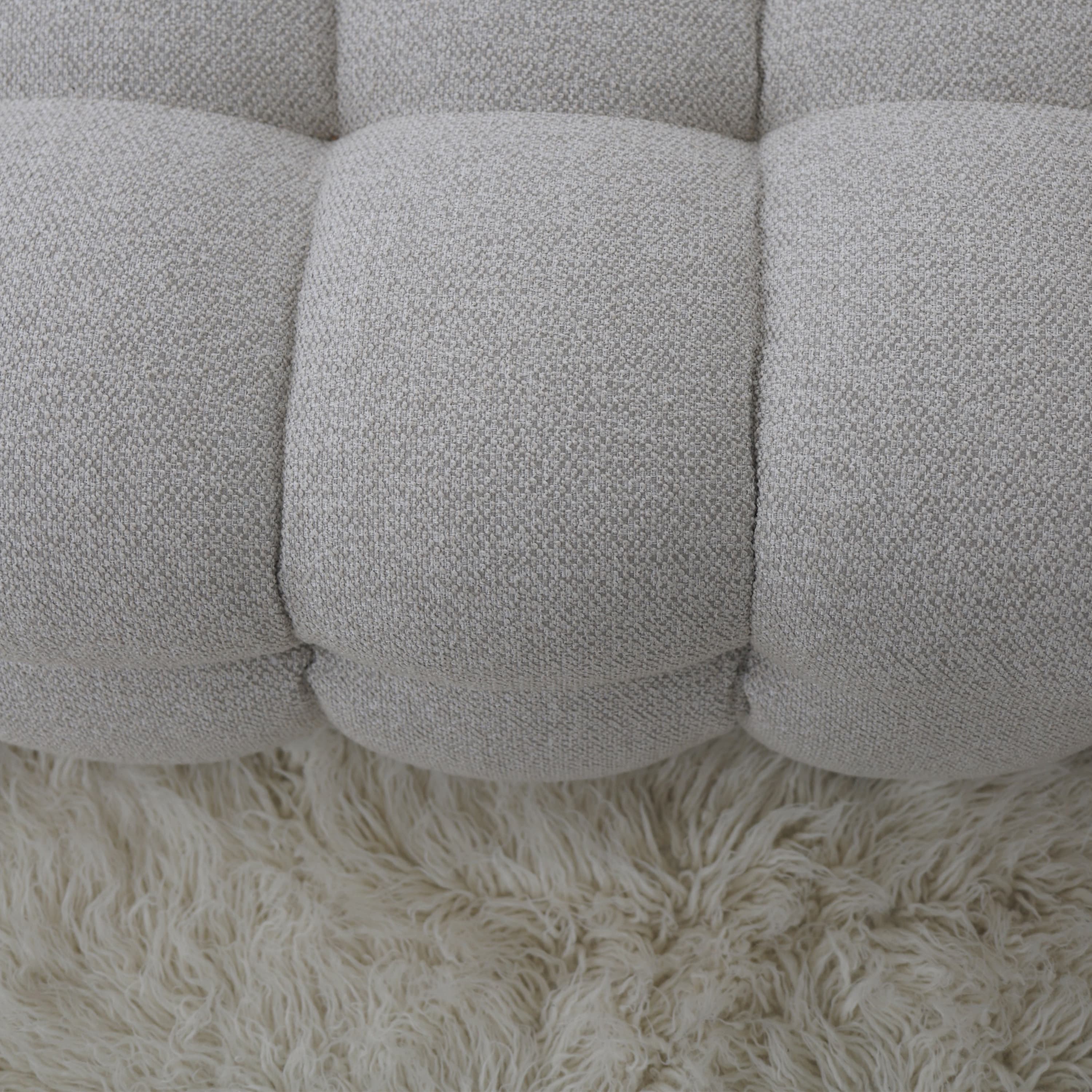 Billie 1.5-Sitzer Sofa Modul Rechts Armlehne Beige Bouclé 141cm