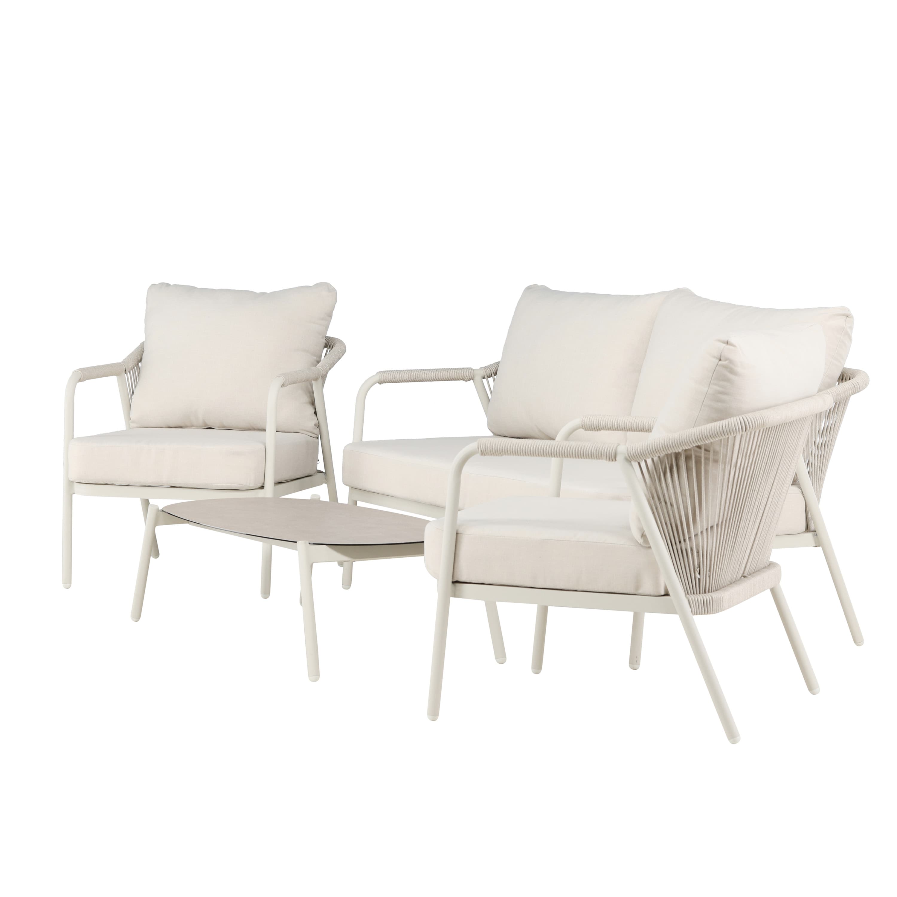 Sicily Loungeset Beige/Beige