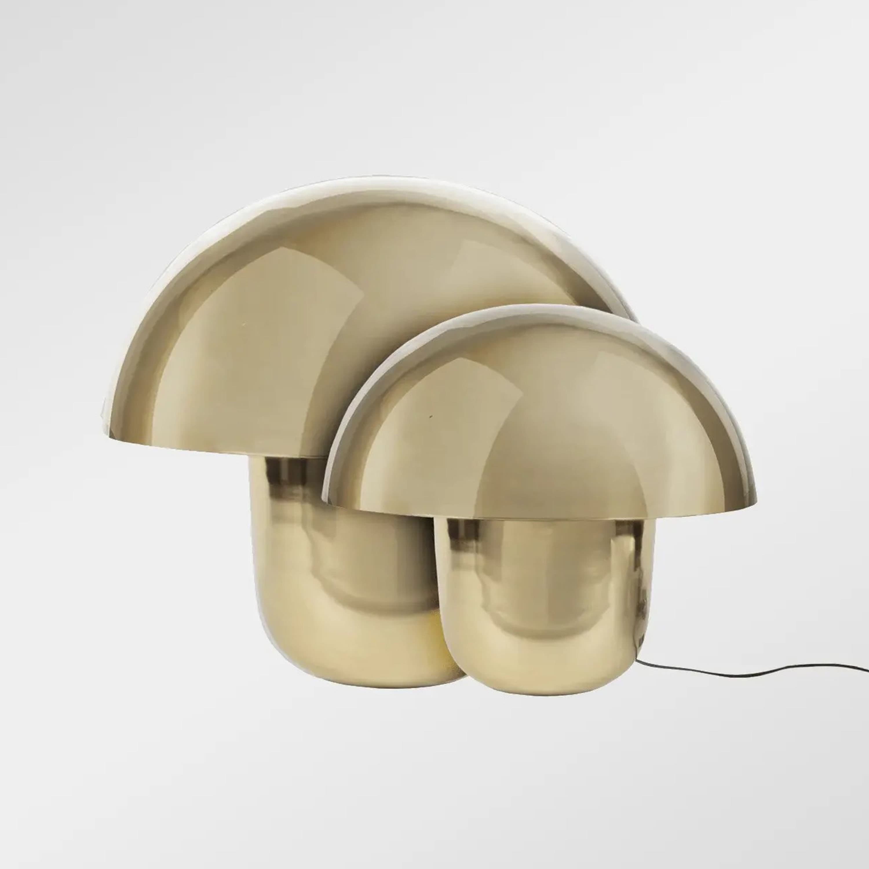 Carl-Johan Tischlampe Gold 40 cm
