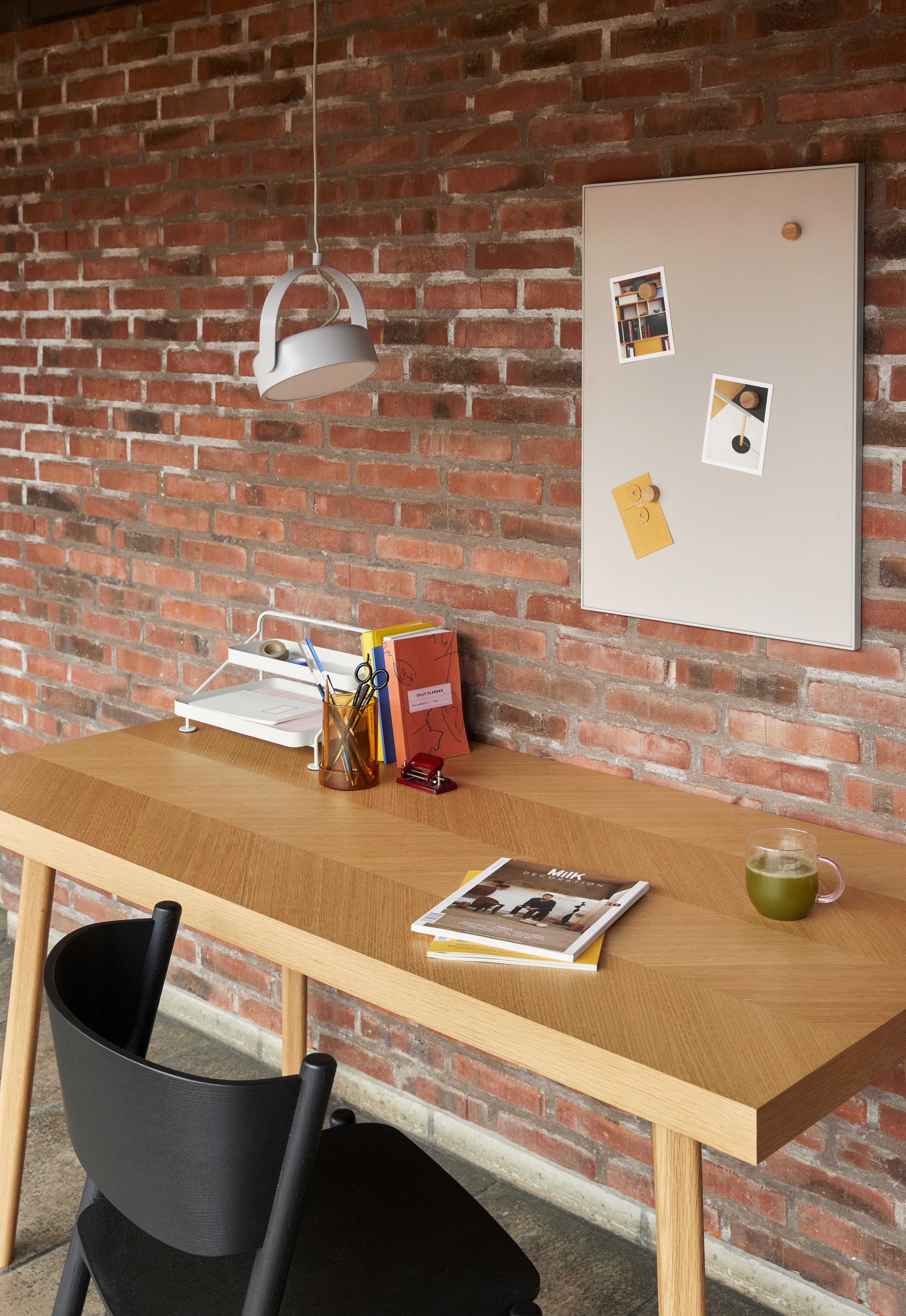 Herringbone Dining Table FSC Oak 160x80