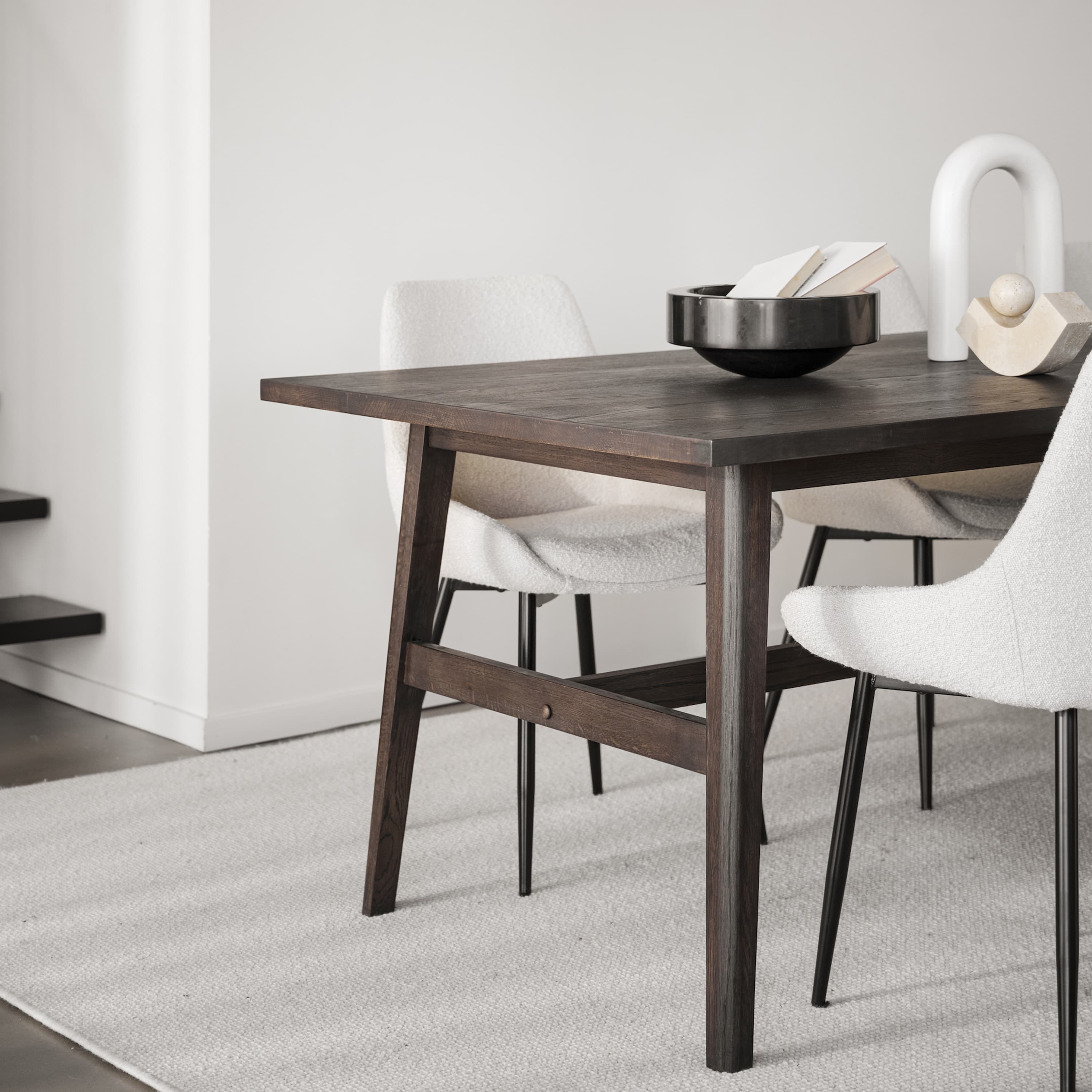 Plainfield Dining Table Brown 220cm
