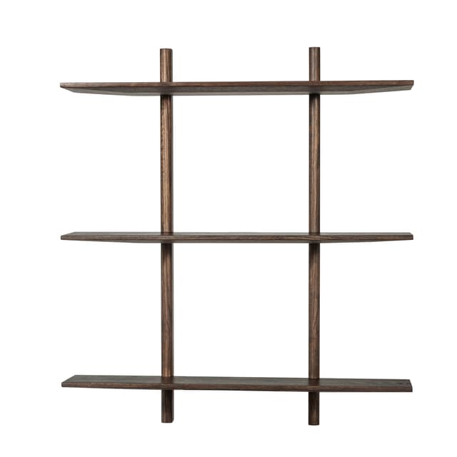 Noir Wandregal Dark Oil Oak Large