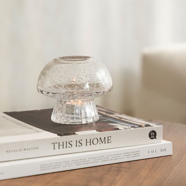 Candle Holder Special Edition Clear 12cm