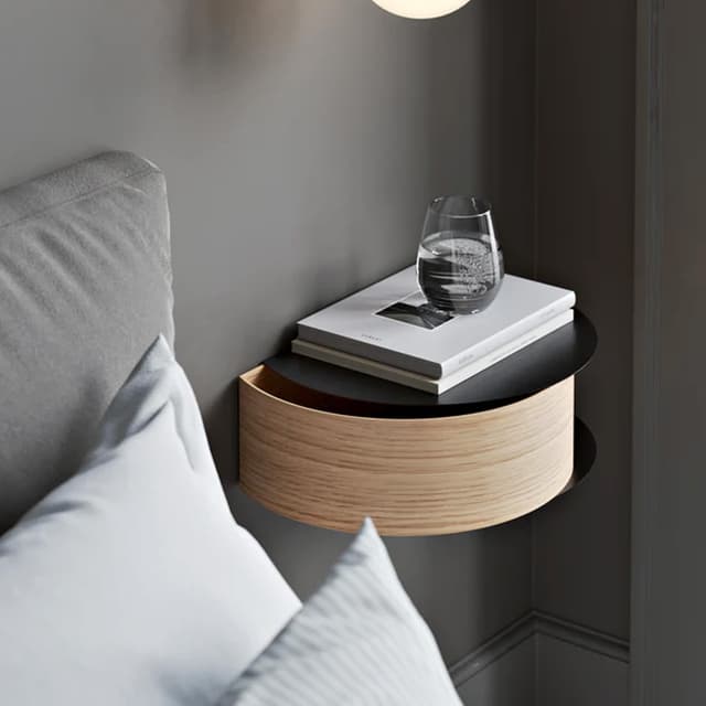 Wallie Wall-mounted Shelf Natural