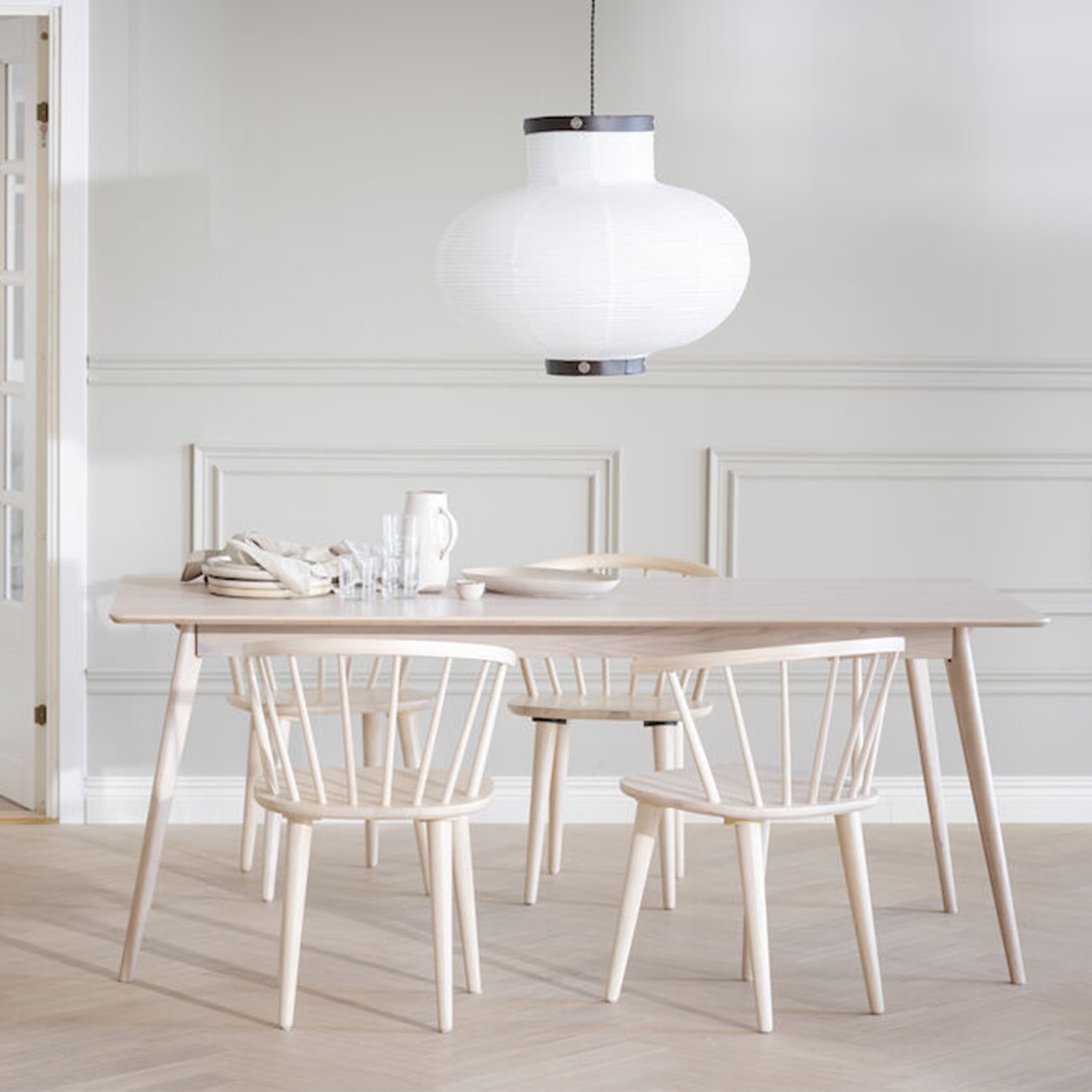 Yumi Dining Table White Pigmented 190cm