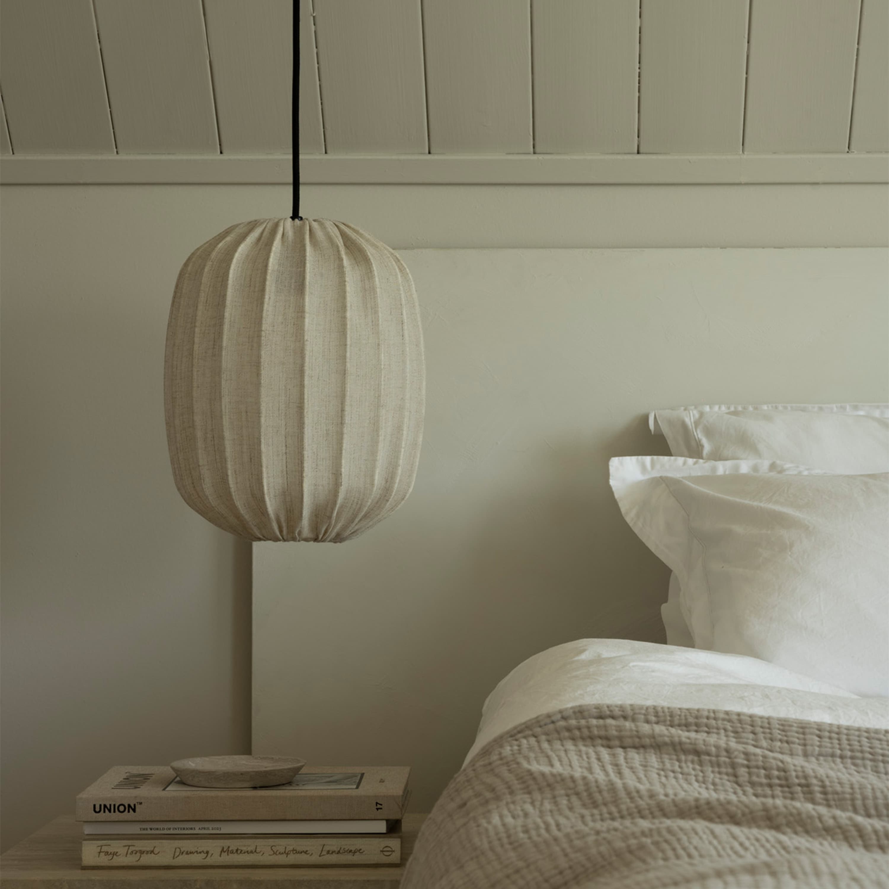 Prisma Lampenschirm Linen Natural Ø25