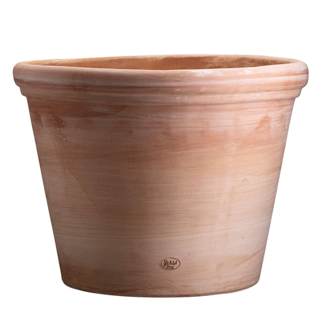 Flora Pot Raw Pink Terracotta Ø50
