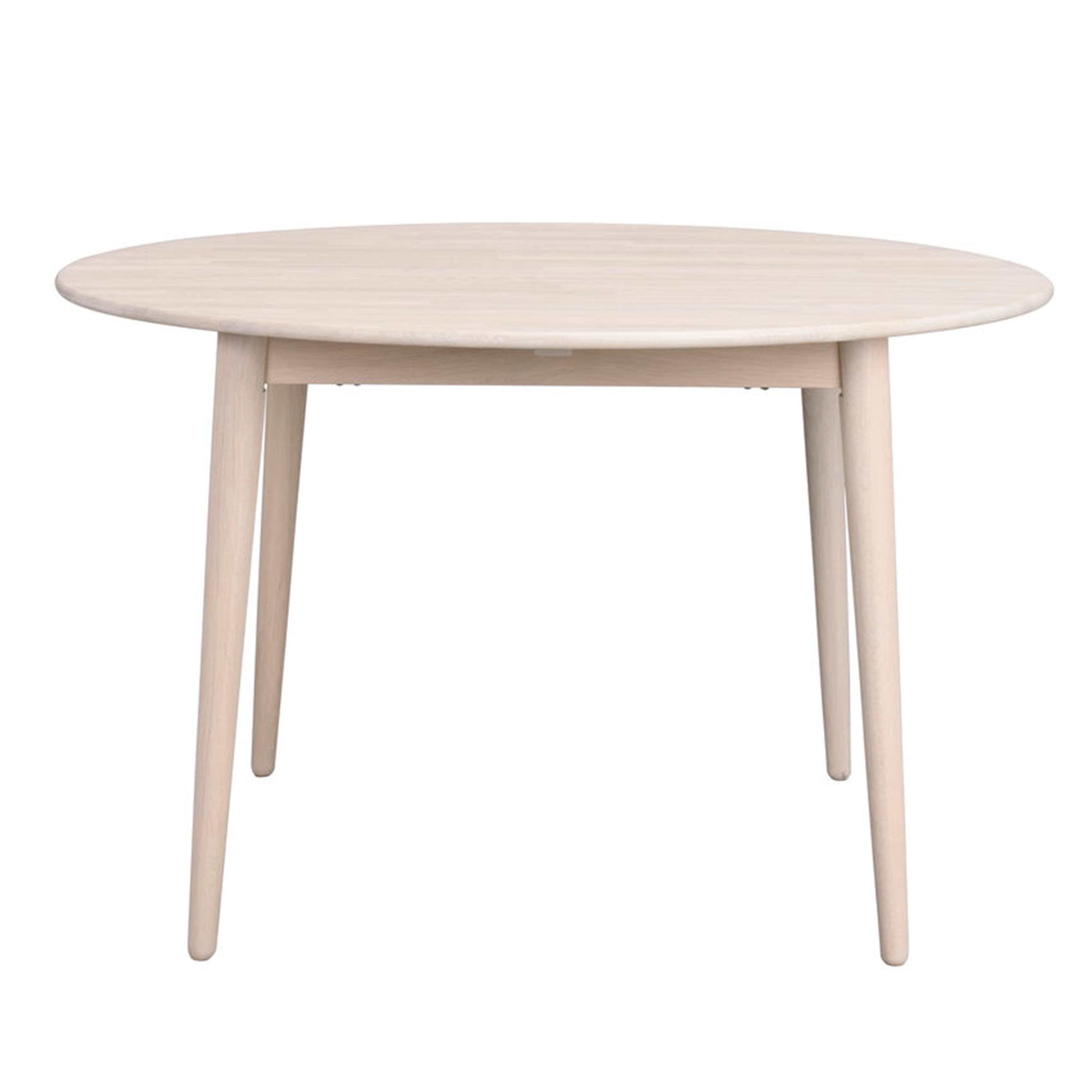 Tyler Dining Table White Pigmented Ø120+45