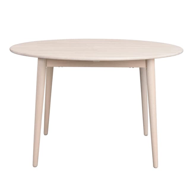 Tyler Dining Table White Pigmented Ø120+45