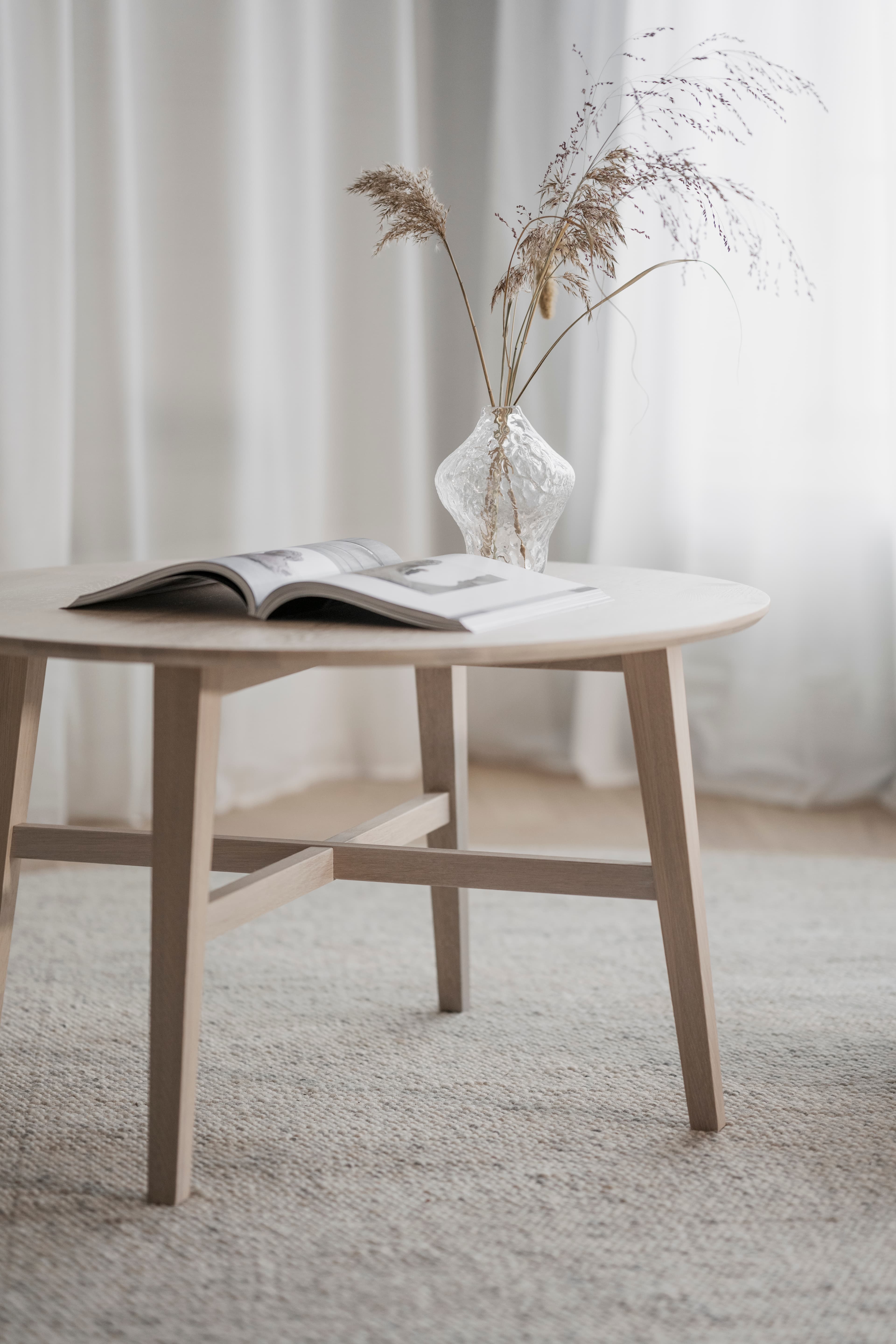 Filippa Coffee Table White-pigmented Ø90