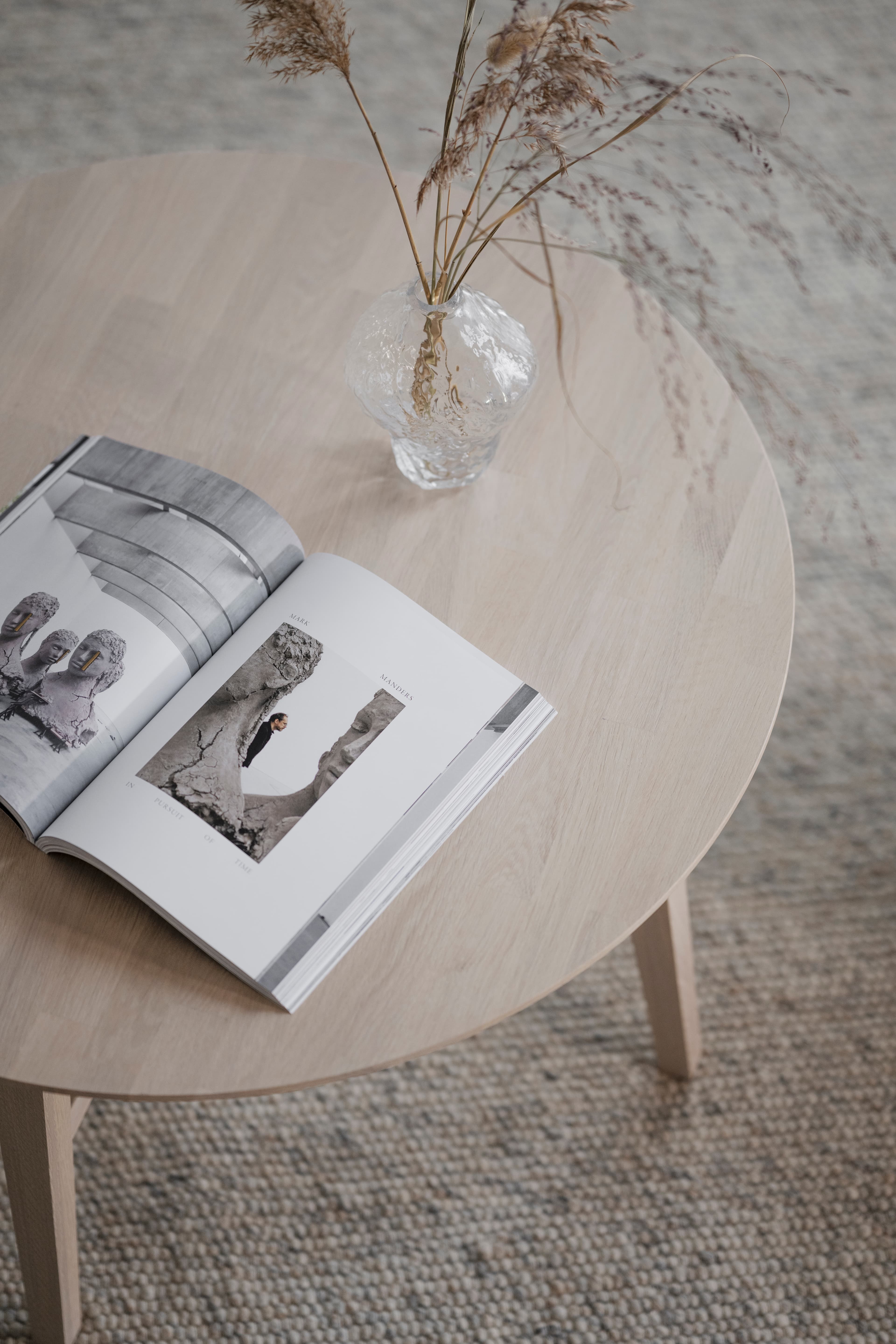 Filippa Coffee Table White-pigmented Ø90