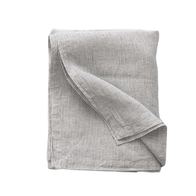 Leinentischdecke Taupe 145x330