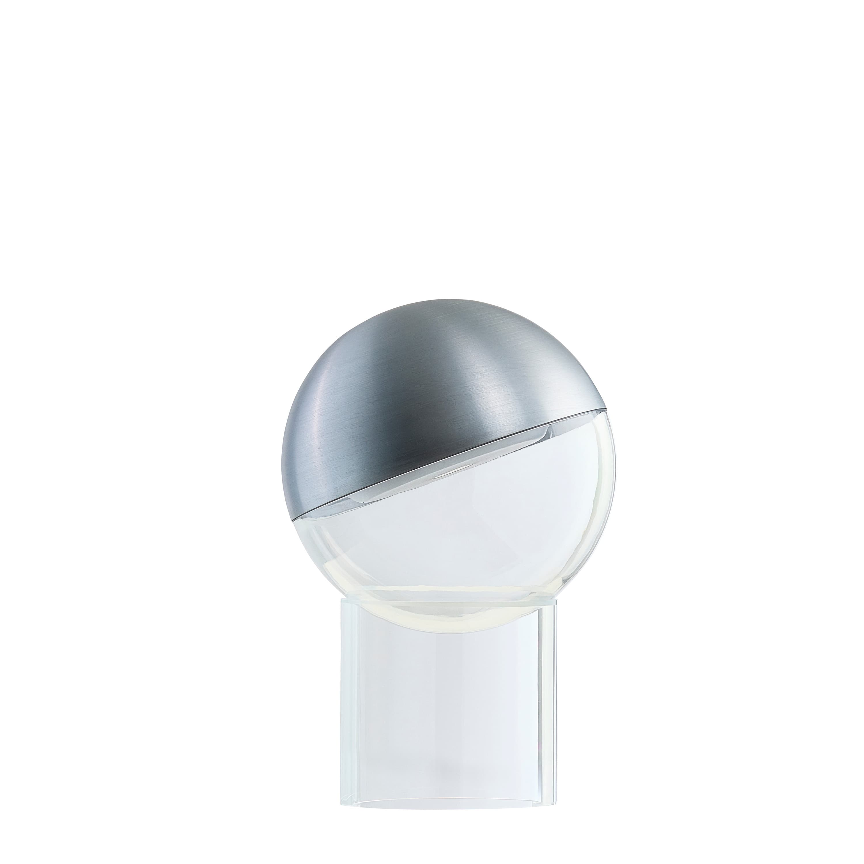 Pila Portable Tischlampe Brushed Aluminium 19cm