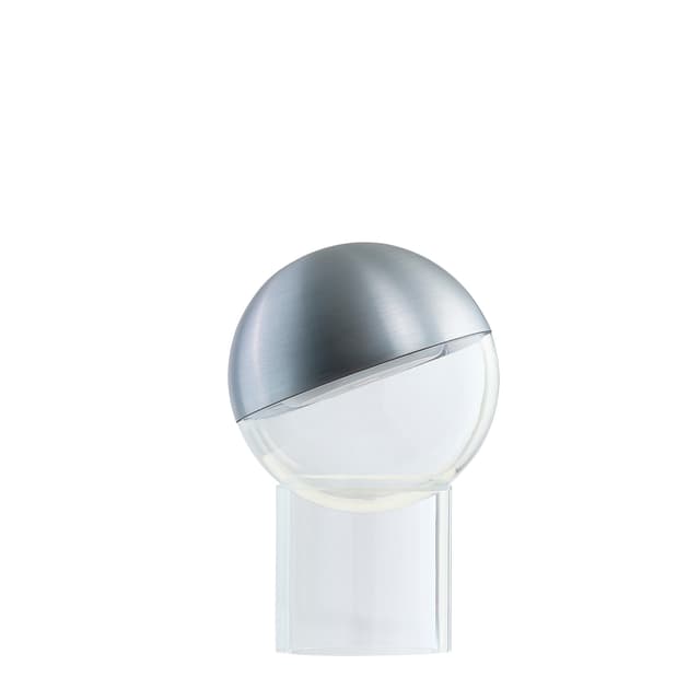 Pila Portable Tischlampe Brushed Aluminium 19cm