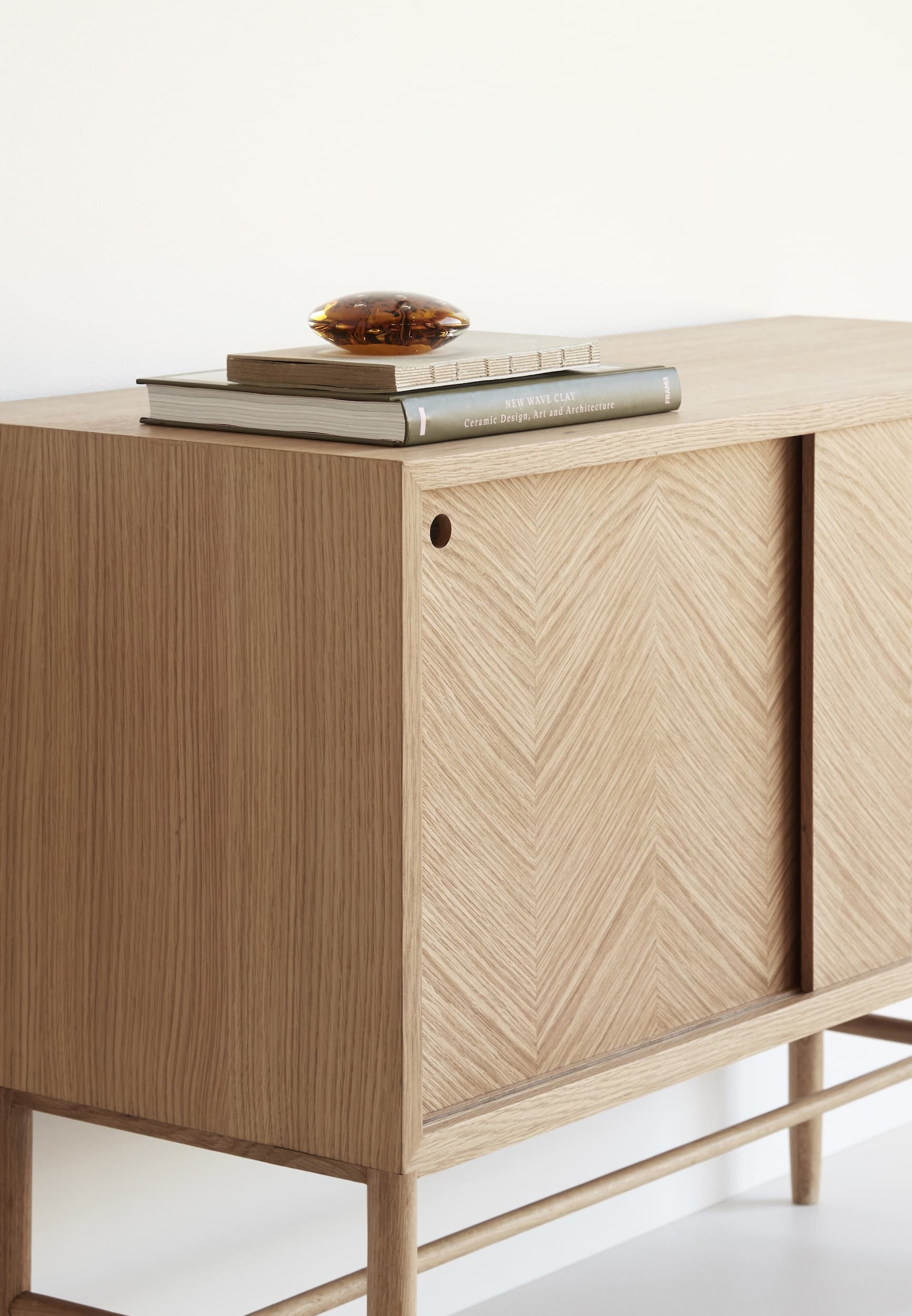 Herringbone Sideboard Herringbone Sideboard FSC 100cm