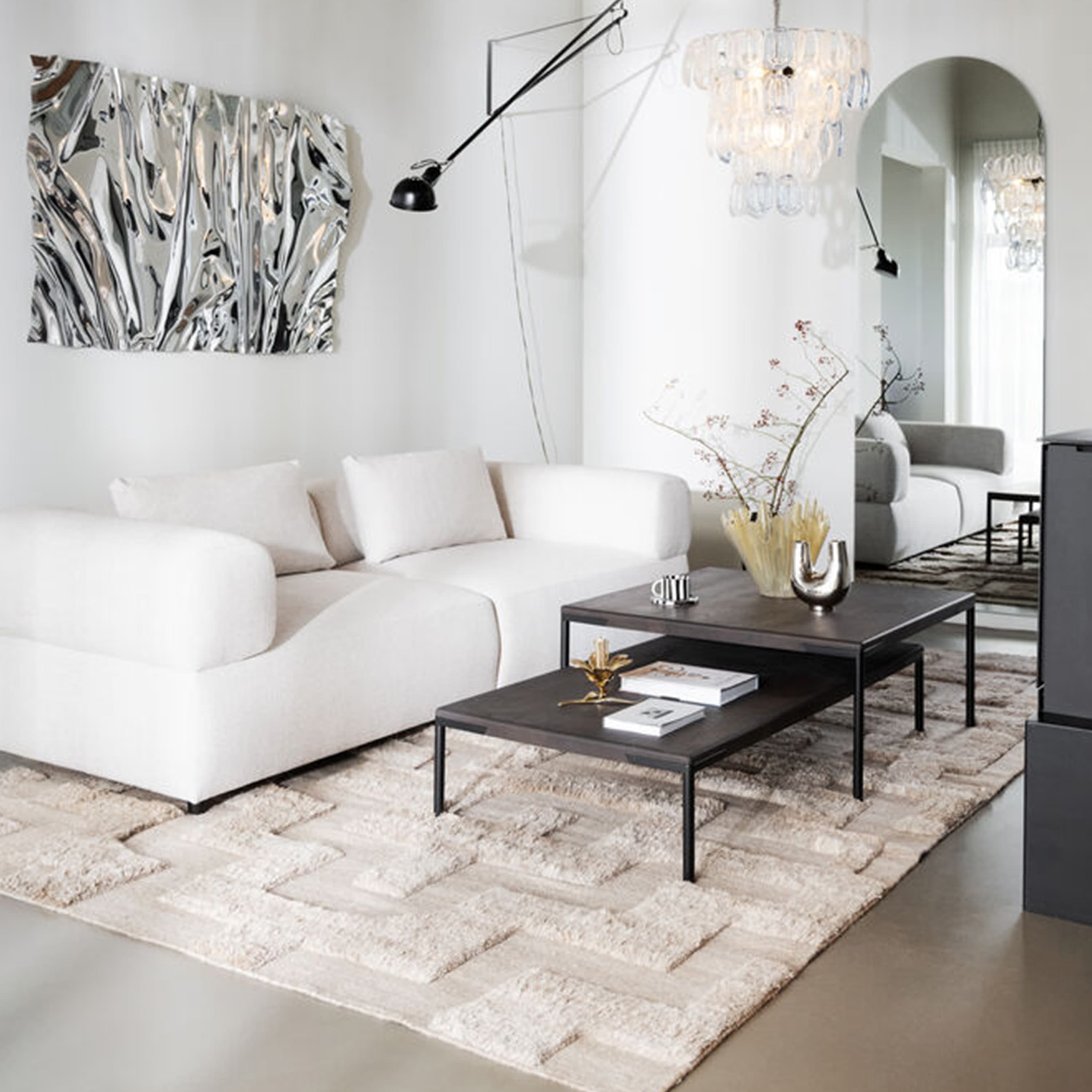 Falkner 3-Sitzer Sofa Beige