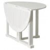 Butterfly Balcony Table White Ø110