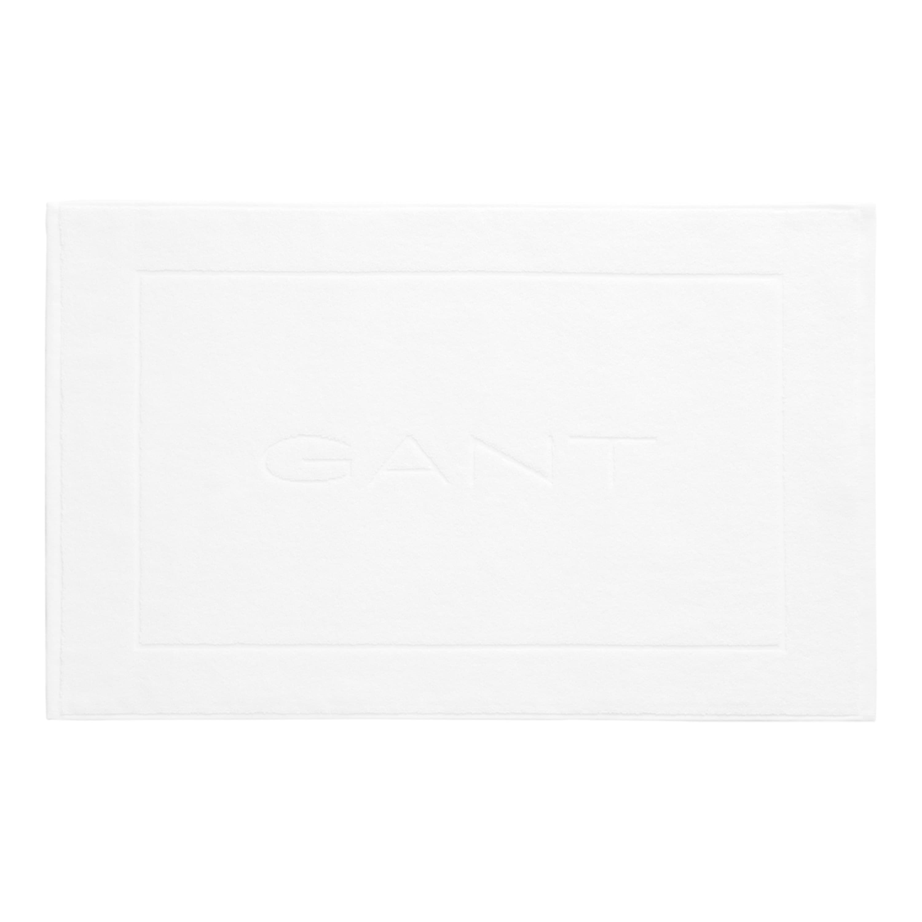 Premium Terry Badematte Weiß 50x80