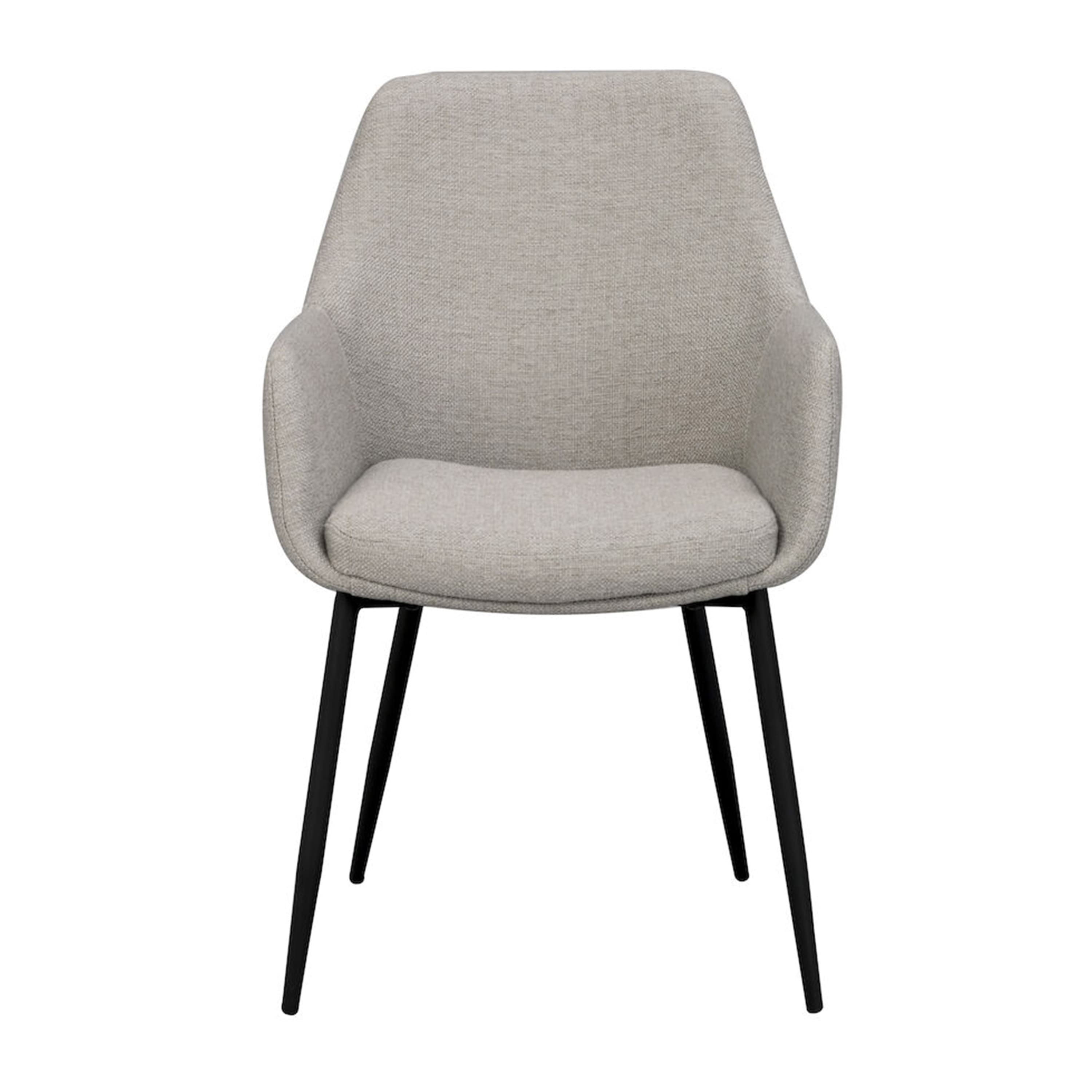 Reily Dining Armchair Beige/Black
